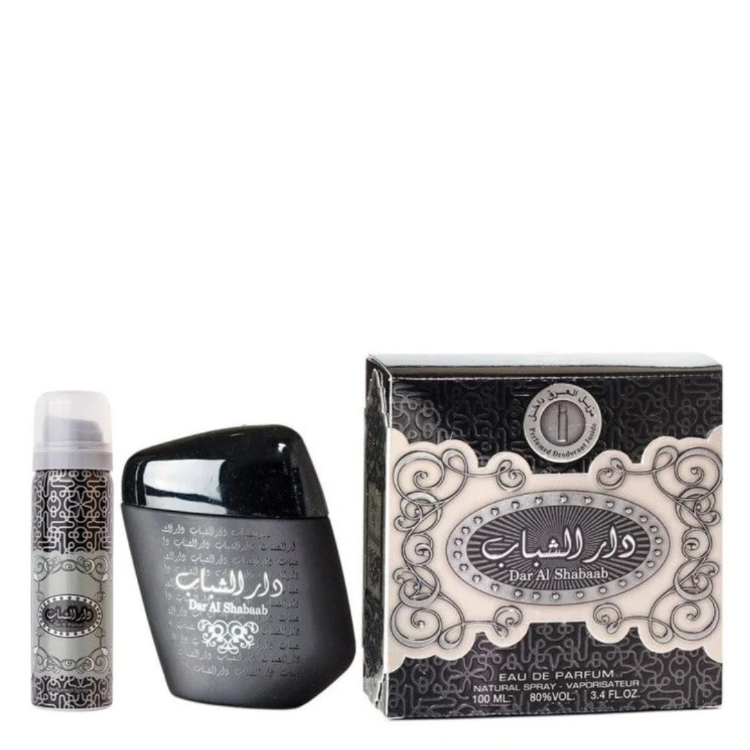 Ard Al Zaafaran Eau de Parfum Dar Al Shabaab Eau de Parfum 100 ml + Deodorant 50 ml, 2-tlg.