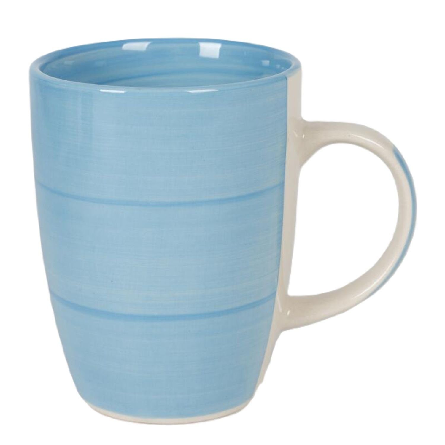 Top-Event BURI Tasse Keramik Porzellan Keramik-Becher Tasse Kaffee 24 Stück, Geschirr 24x 250ml Tee