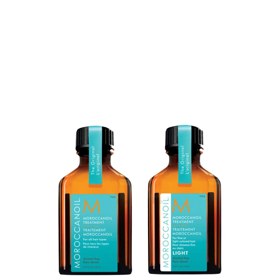 moroccanoil Haaröl Treatment Original 25 ml + Light 25 ml, 2-tlg.