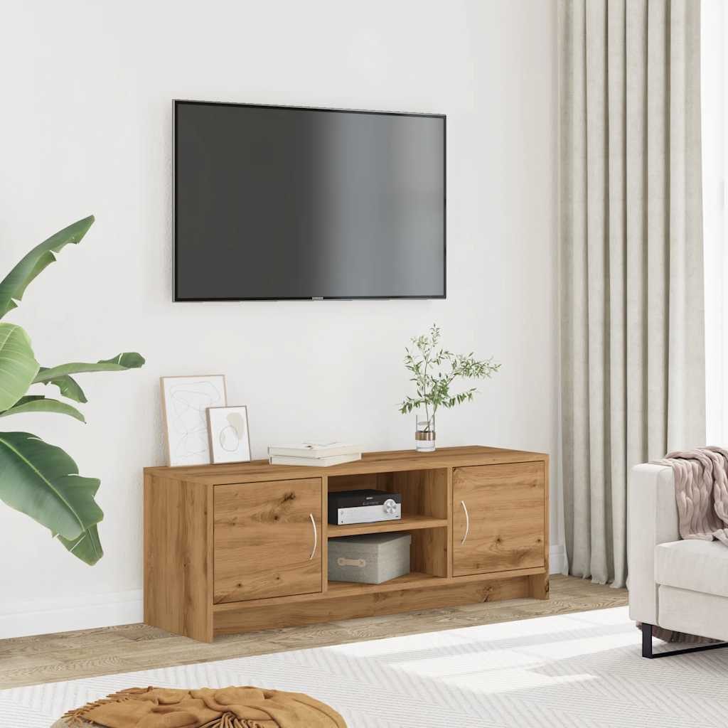 vidaXL TV-Schrank TV-Schrank Artisan-Eiche 102x30x37,5 cm günstig online kaufen