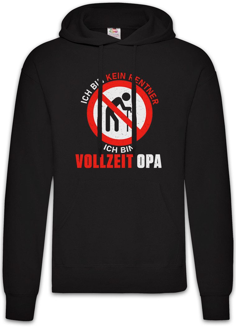 Hoodie Kein Rentner Vollzeit Opa Herren Hoodie Spaß Opi Großvater Ruhestand