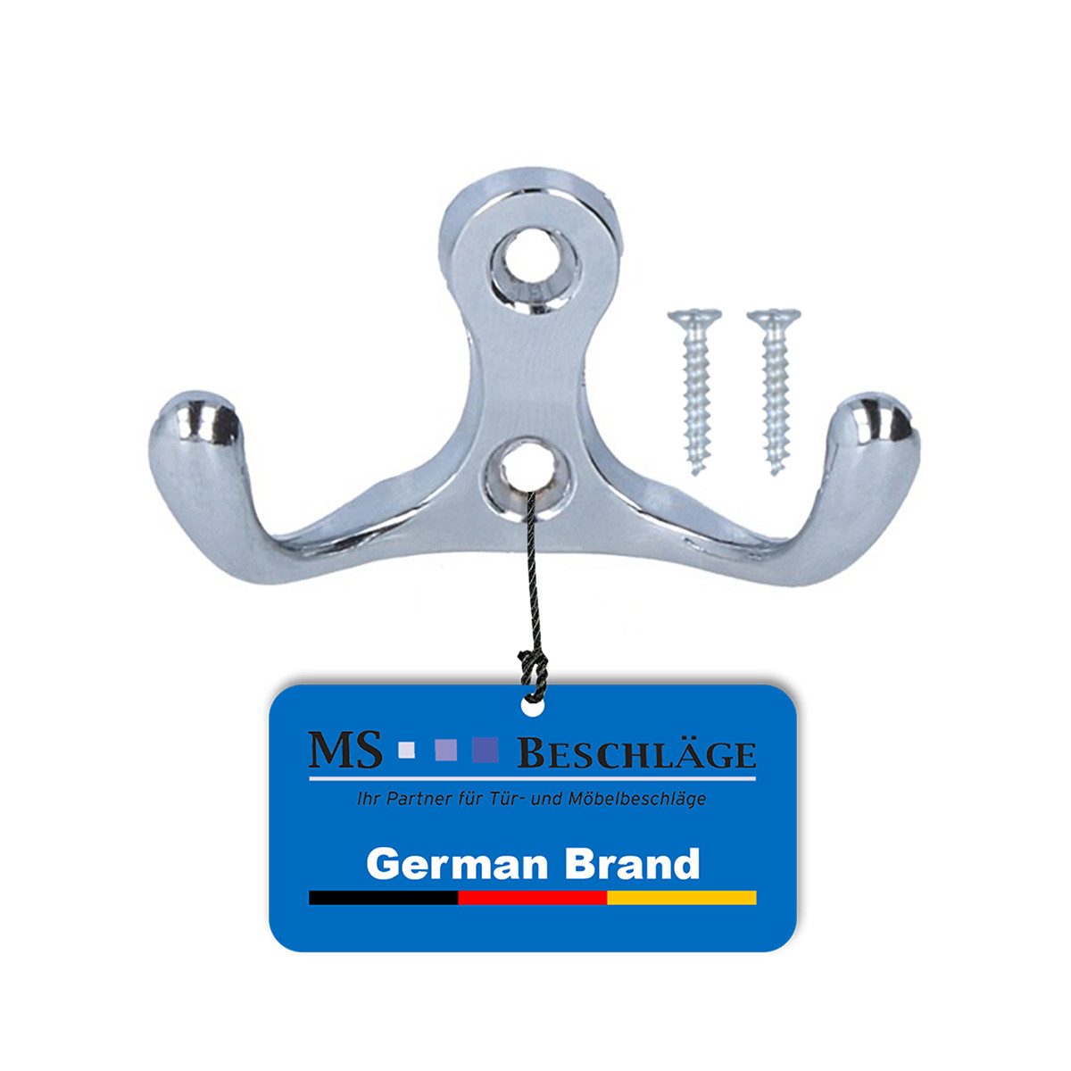 MS Beschläge Kleiderhaken Garderobenhaken Metall Wandmontage günstig online kaufen