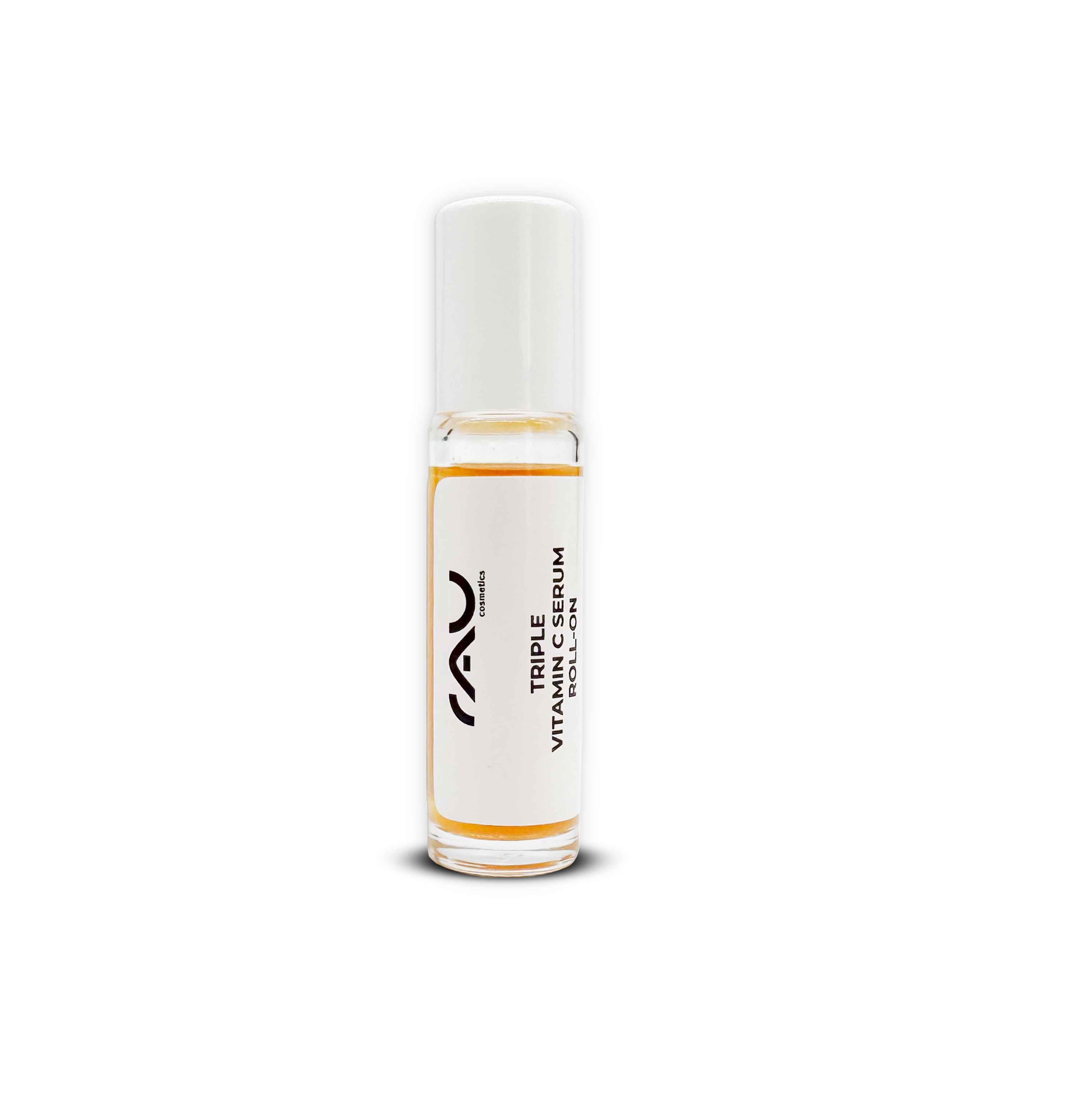 RAU Cosmetics Gesichtsserum RAU Cosmetics Triple Vitamin C Serum Roll-On - Glow & schöner Teint