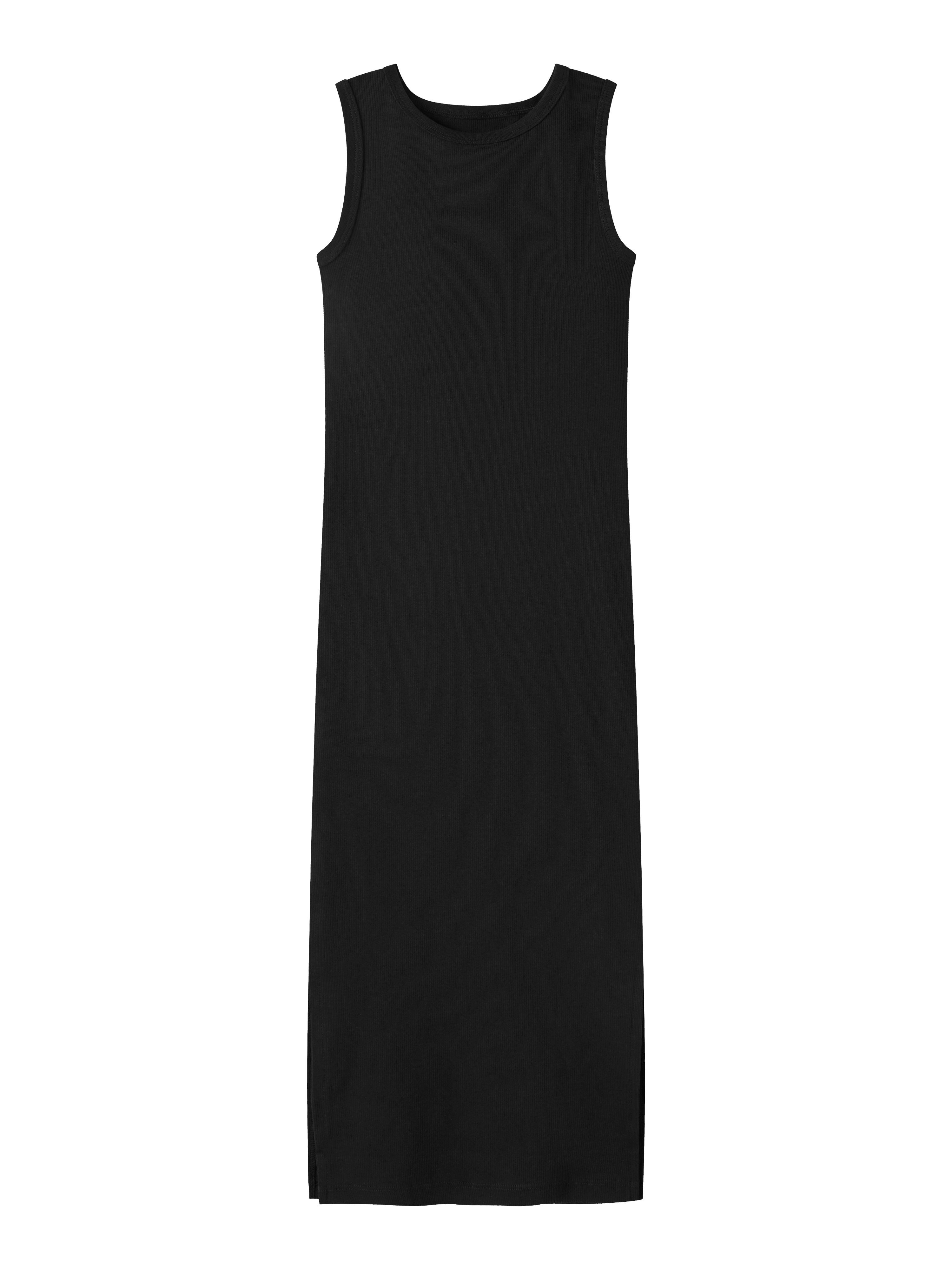Name It Jerseykleid NKFNAKAL SL SLIM MAXI DRESS NOOS Baumwollmischung, Jersey, mit Stretch