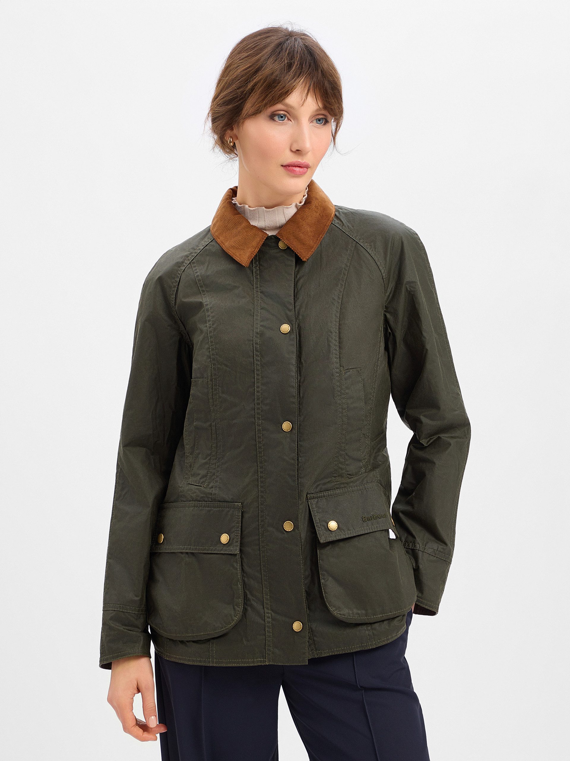 Barbour Sweatjacke Beadnell Wax günstig online kaufen