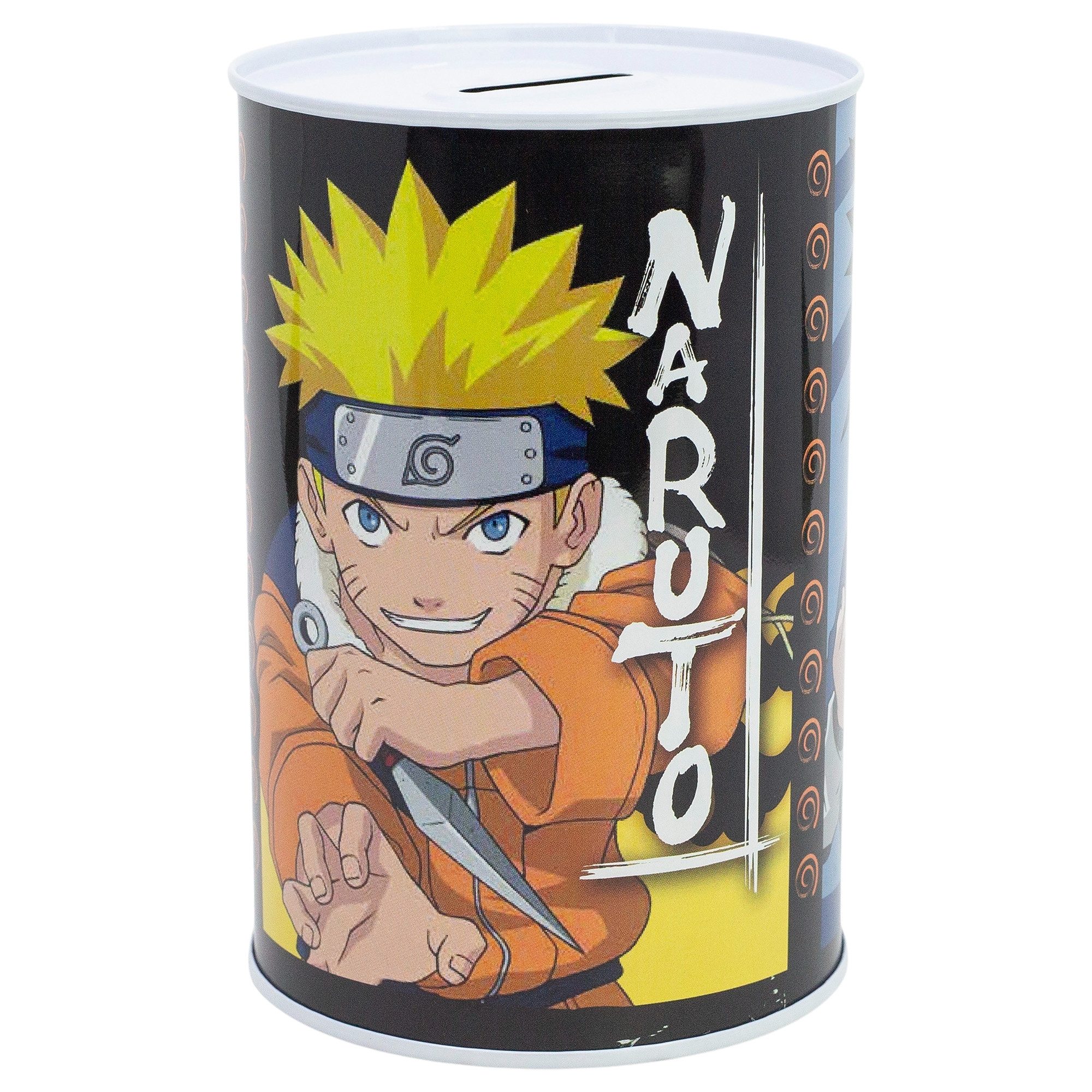 Naruto Spardose Anime Naruto Sasuke Sakura XL Spardose Sparschwein aus Weißblech
