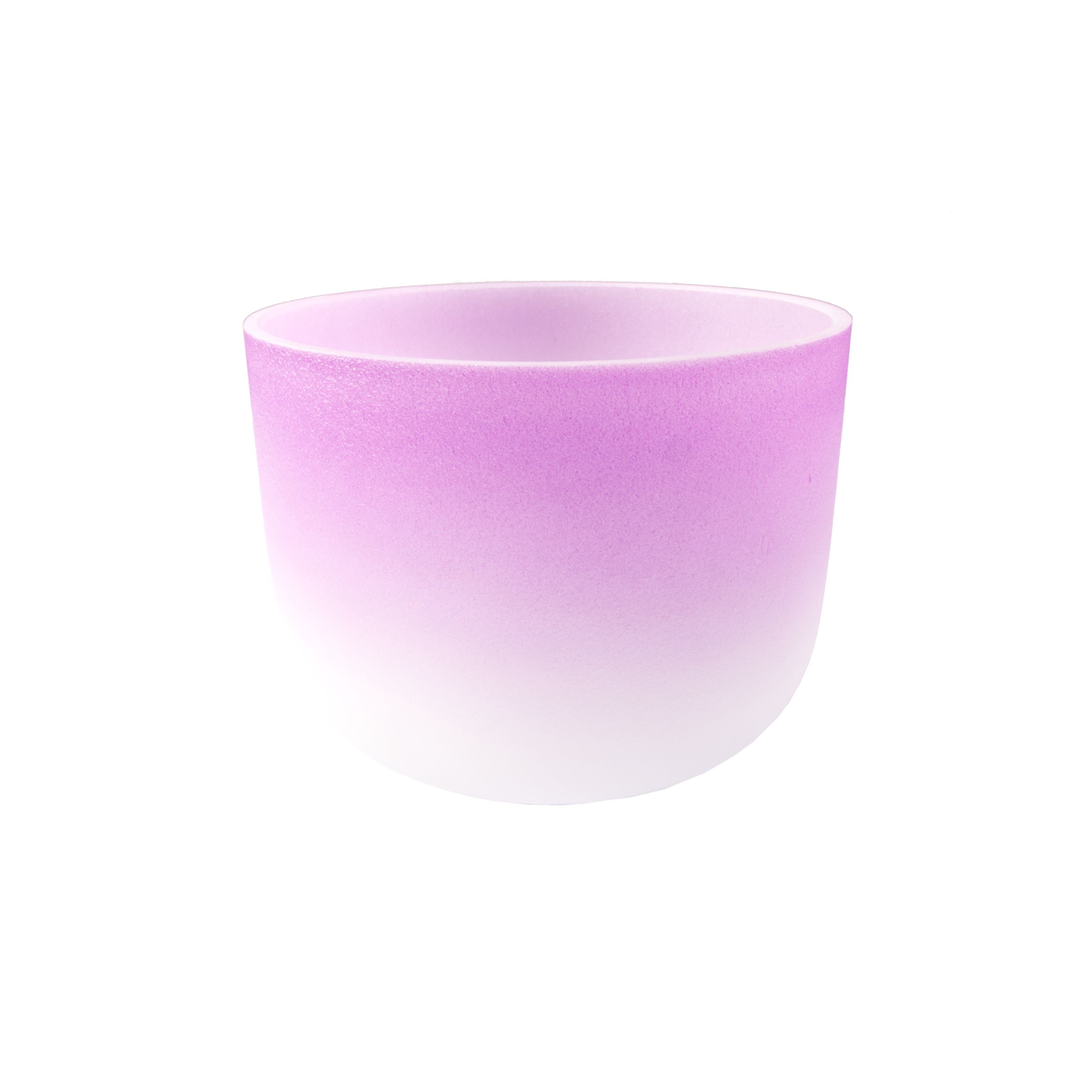 FAME Klangschalen,Crystal Singing Bowl 8 Zoll B4 440 Hz Lila Optimiert für Meditationserlebnis, Percussion, Klangschalen, Crystal Singing Bowl, 8 Zoll, B4 440 Hz, Lila, Meditationserlebnis