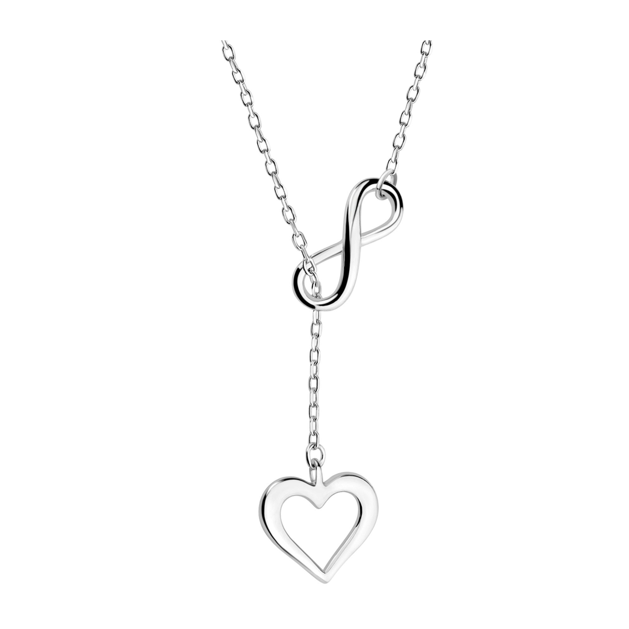 Sofia Milani Kette mit Anhänger Herz, 925 Silber Damen Schmuck - N0762 günstig online kaufen