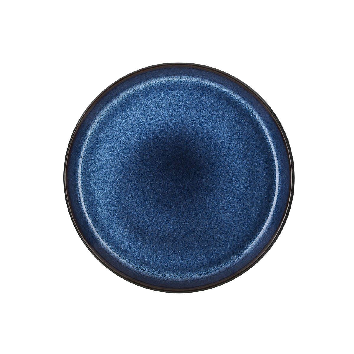 Bitz Frühstücksteller Gastro black / dark blue, 21 cm