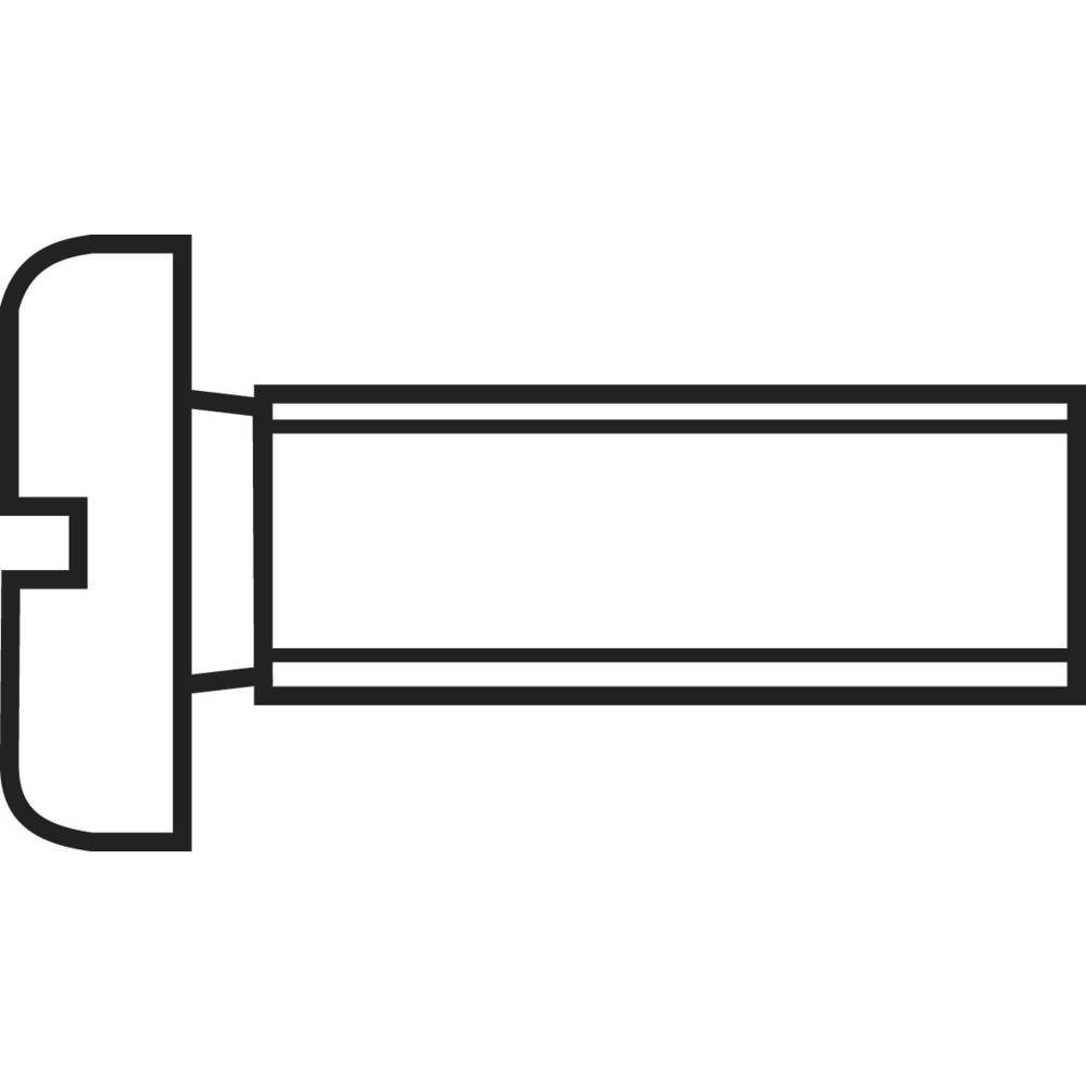 TOOLCRAFT Zylinderschraube Zylinderschrauben