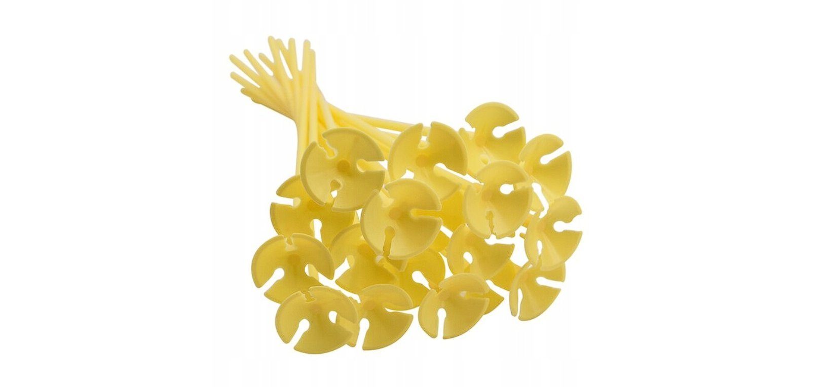 Festivalartikel Aufblasbares Partyzubehör Set mit 10 Aufblasartikelstäben mit Körben, Verschiedene Farben, 40 cm