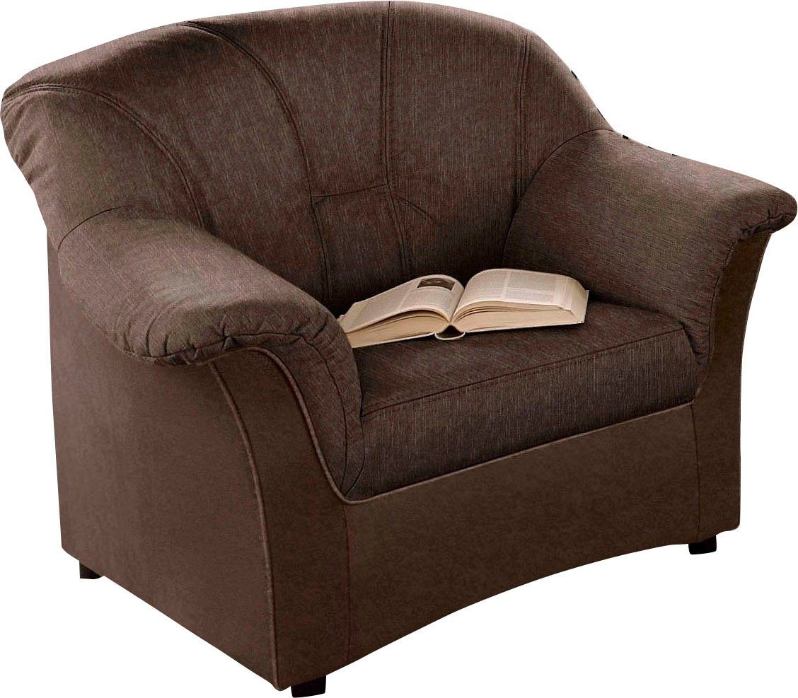 DOMO collection Sessel Flores, wahlweise mit Federkern (nicht bei Microfase günstig online kaufen