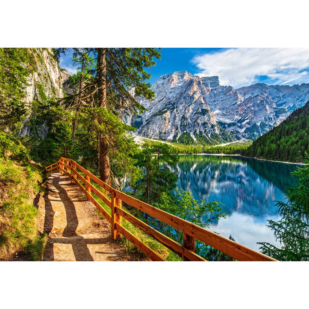 Castorland Puzzle Puzzle Pragser Wildsee, Italien 1000 Teile, Puzzleteile günstig online kaufen