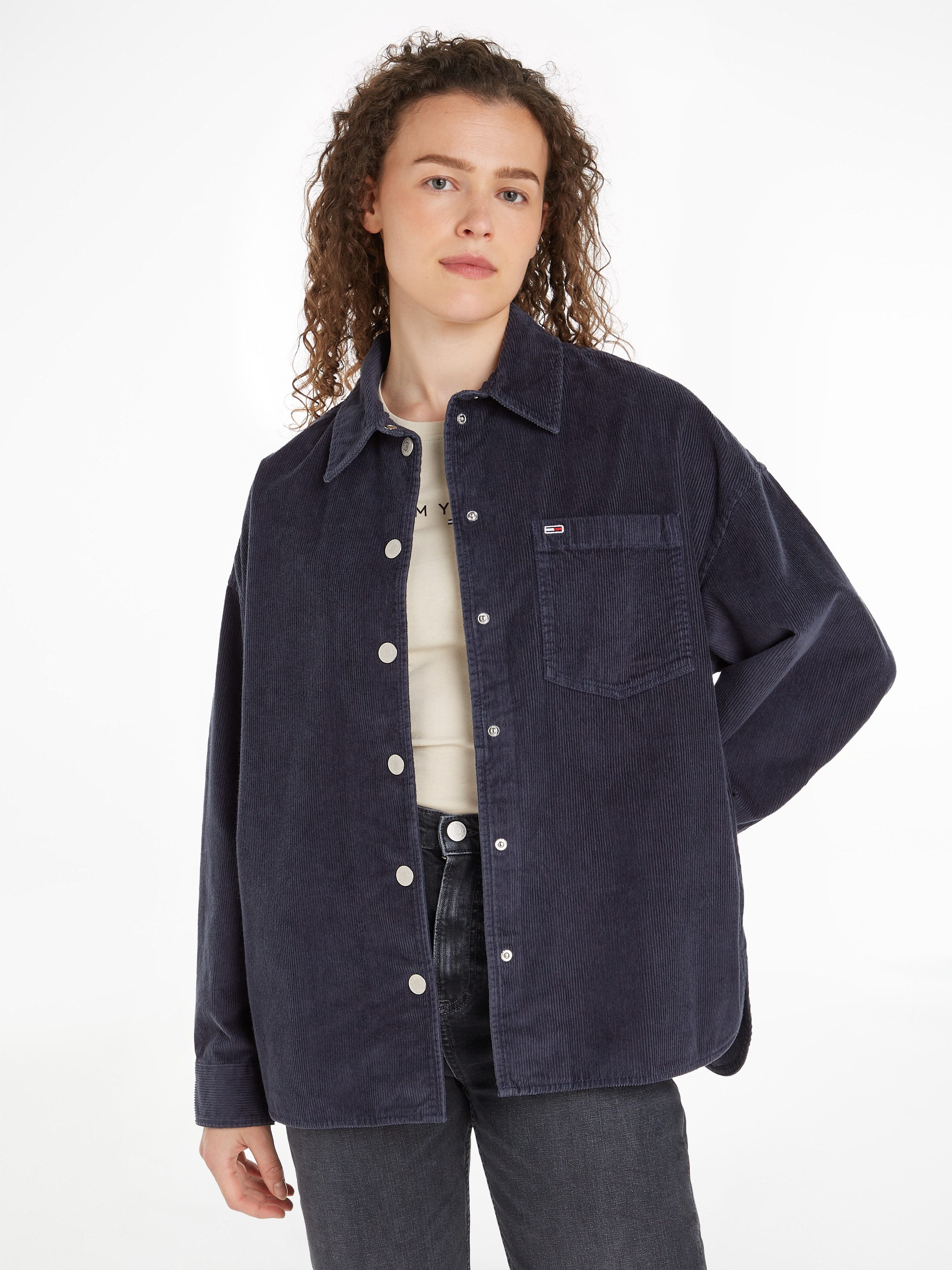 Hemdbluse TJW WASHED CORD OVERSHIRT EXT