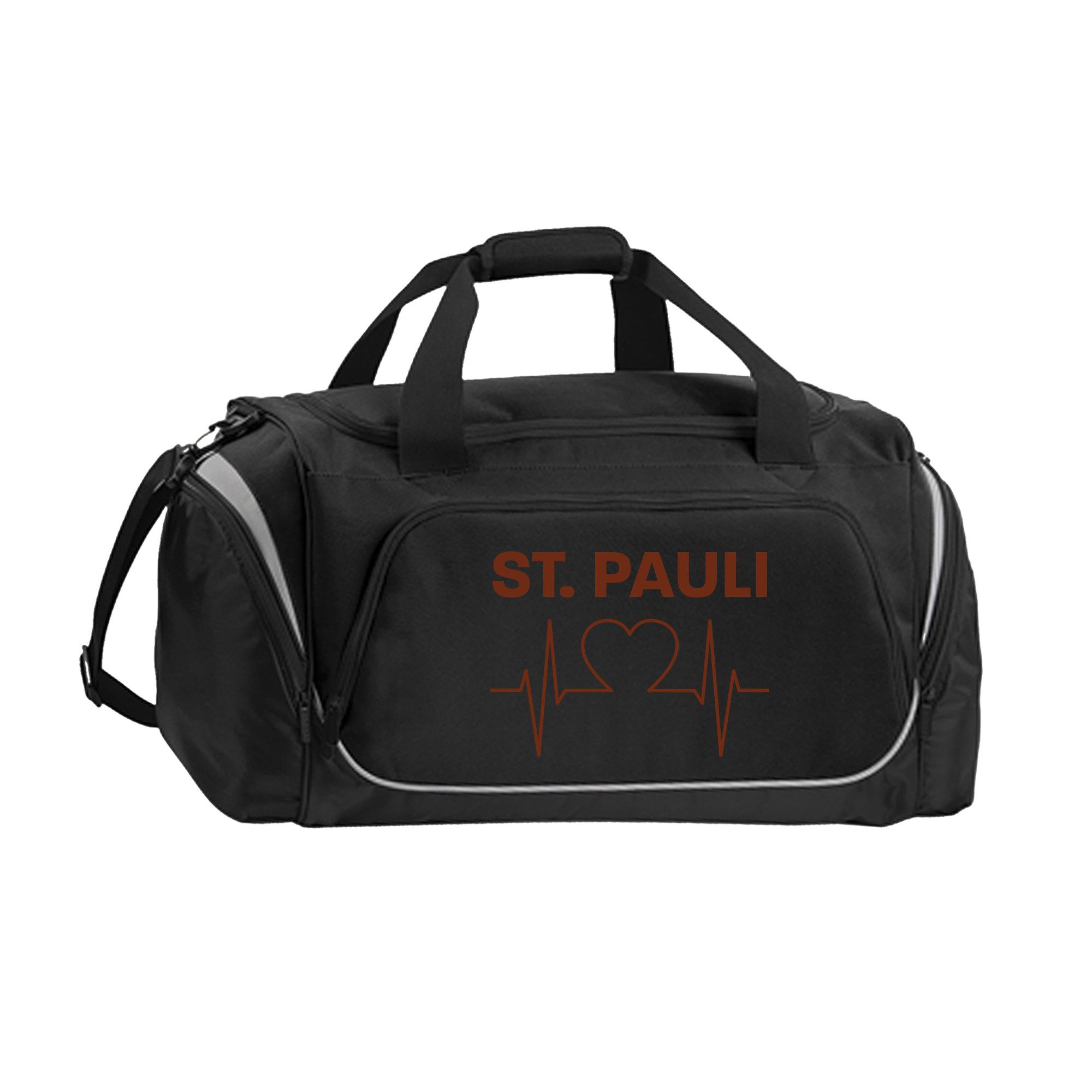 multifanshop Sporttasche St. Pauli - Herzschlag günstig online kaufen
