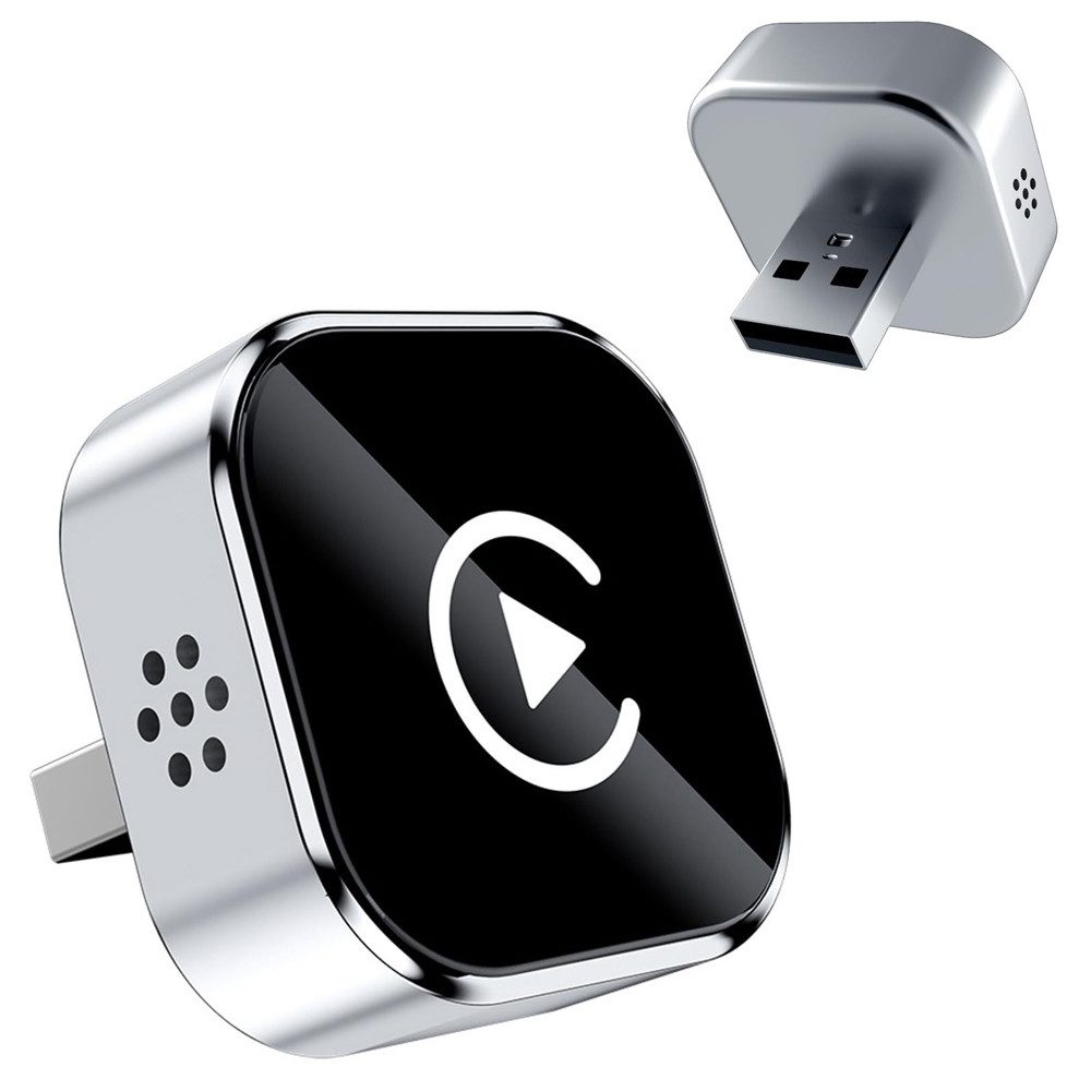 TUWENA CarPlay Wireless Adapter für iPhone, Upgrade kabelloses, Plug & Play Adapter, Compatible with iOS 10+, Vehicles Produced iPhone 6 with Wired CarPlay