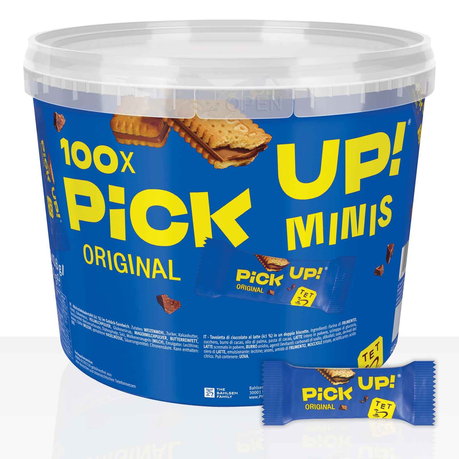 PiCK UP! Keksriegel , Choco minis, , Vorteilsbox