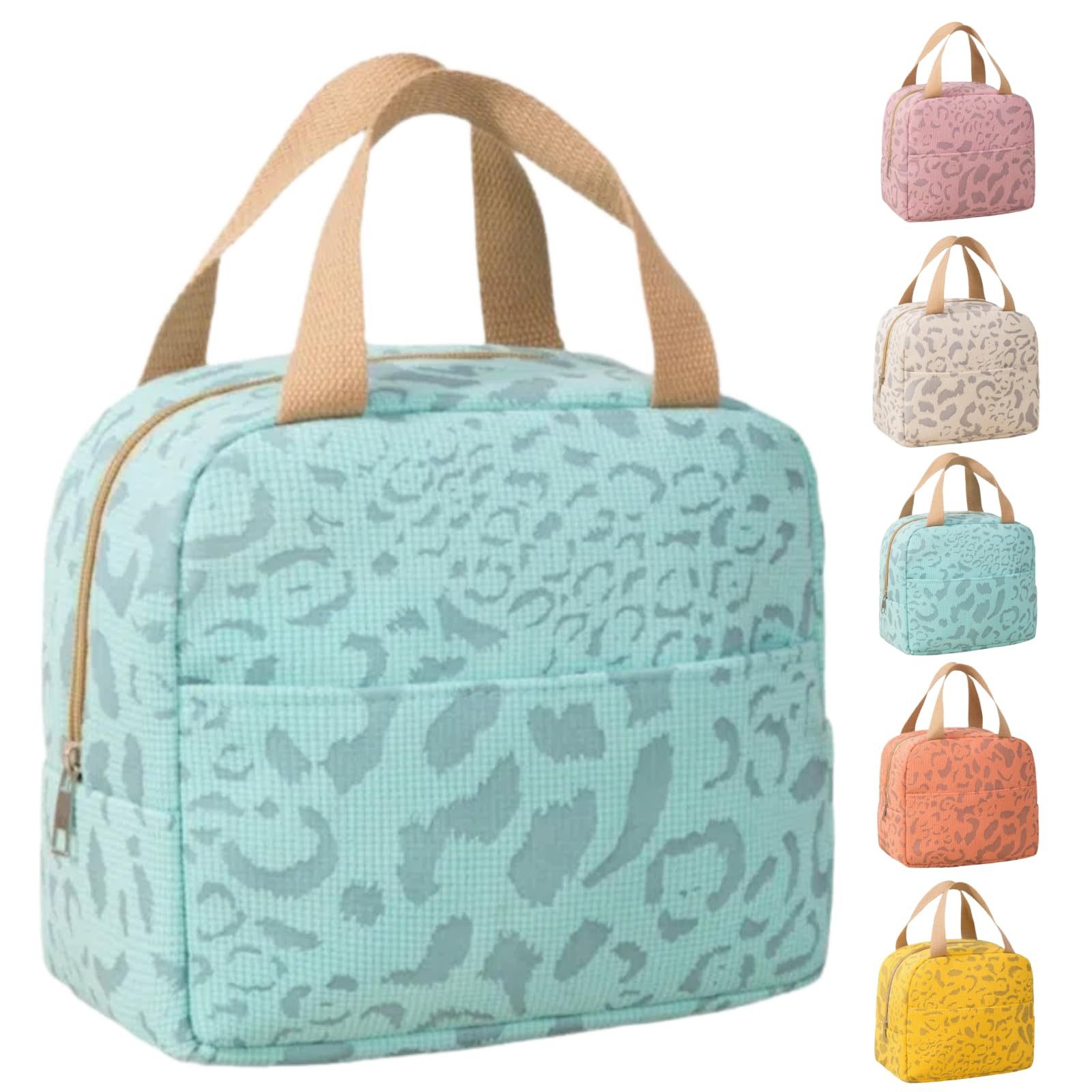 Coonoor Kühltasche Lunchtasche, Kühltasche, Mittagessen Tasche, Isoliertasche, Tragbare, Wasserdichte für Herren Damen Arbeit Schule Picknick