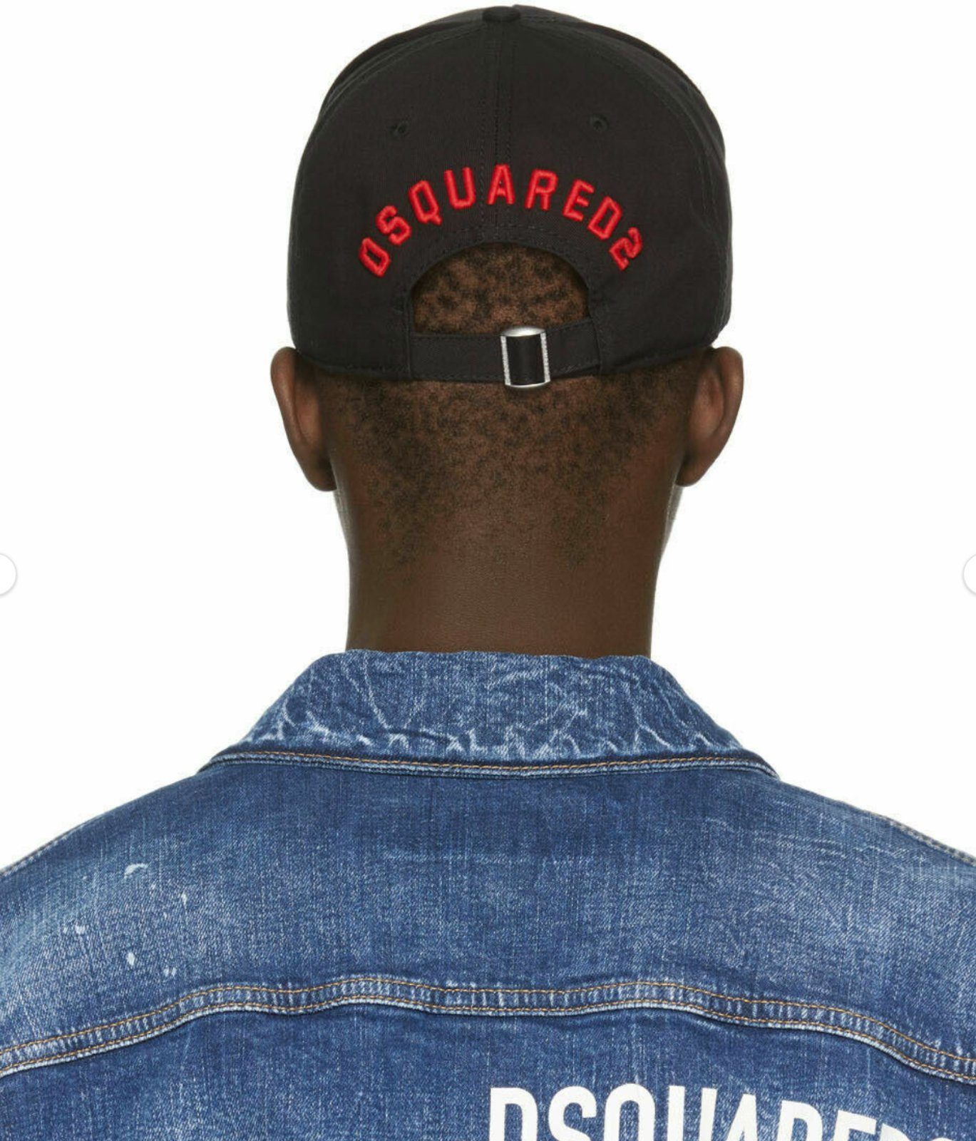 LOGO EMBROIDERED HAT Cap CAP Dsquared2 ICON CAPPY VINTAGE DSQUARED2 BLACK Baseball BASEBALL