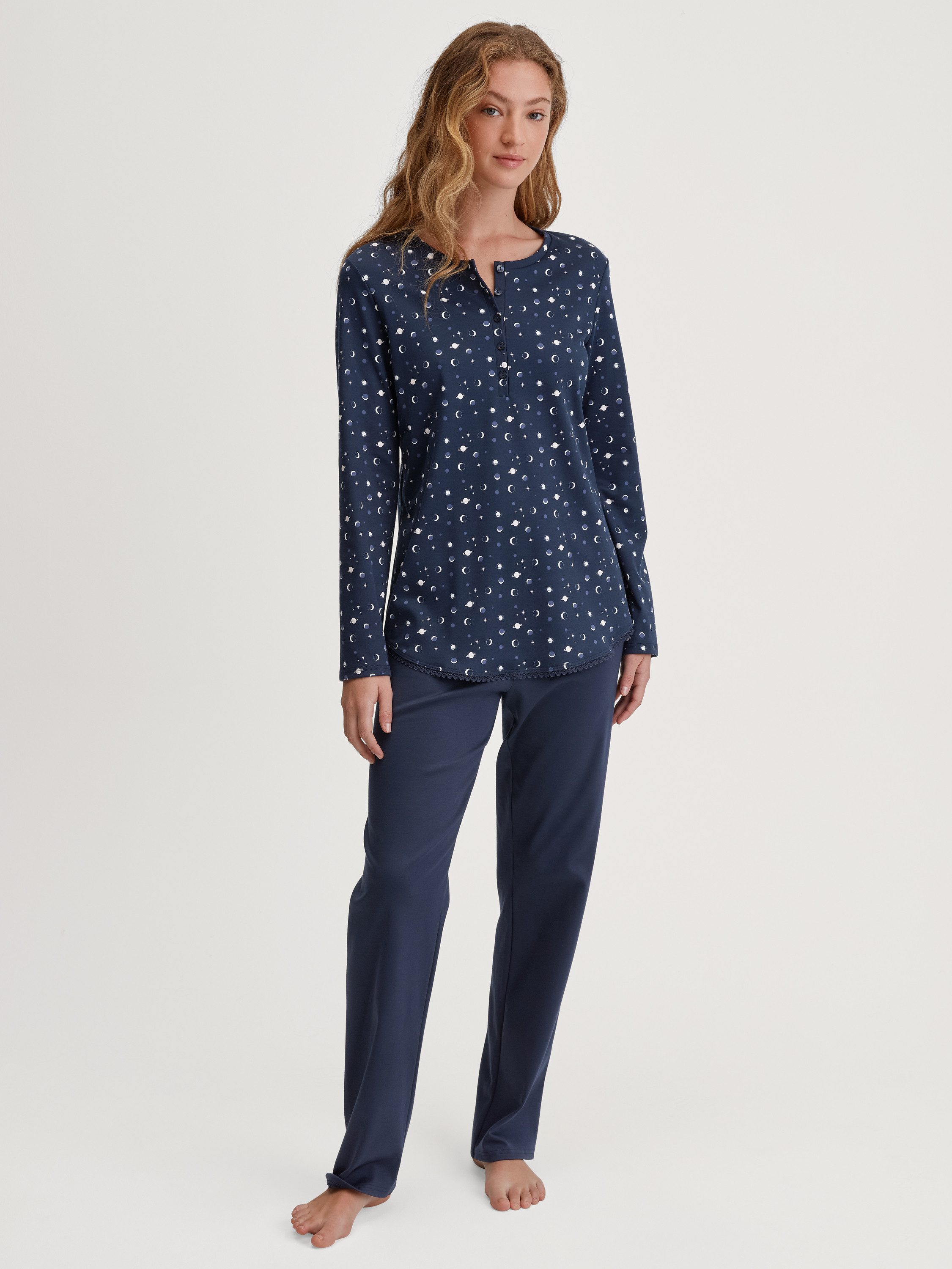 CALIDA Pyjama Midnight Dreams Damen (2 günstig online kaufen