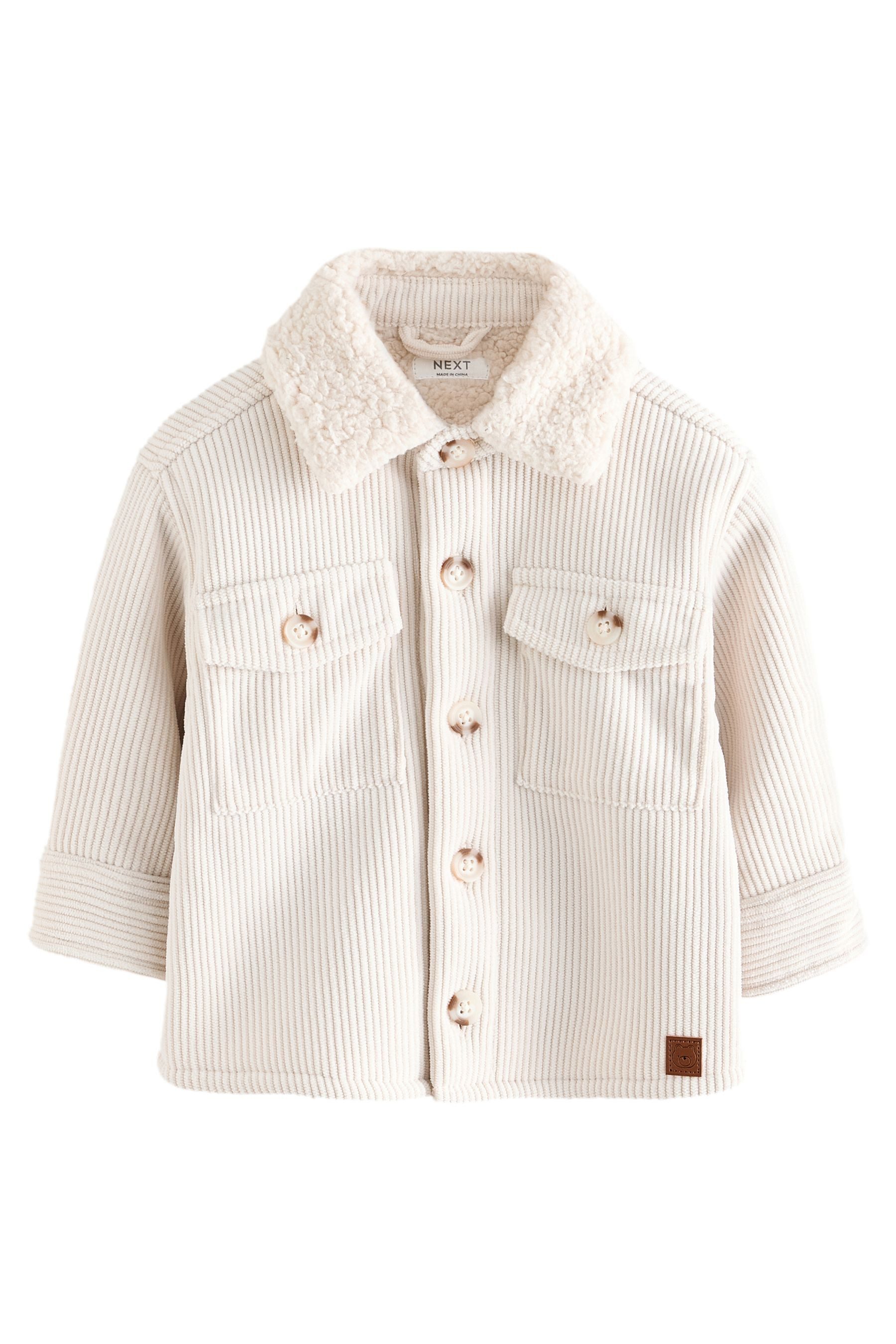 Next Hemdjacke Cord-Hemdjacke mit Teddyfellfutter (1-St) günstig online kaufen