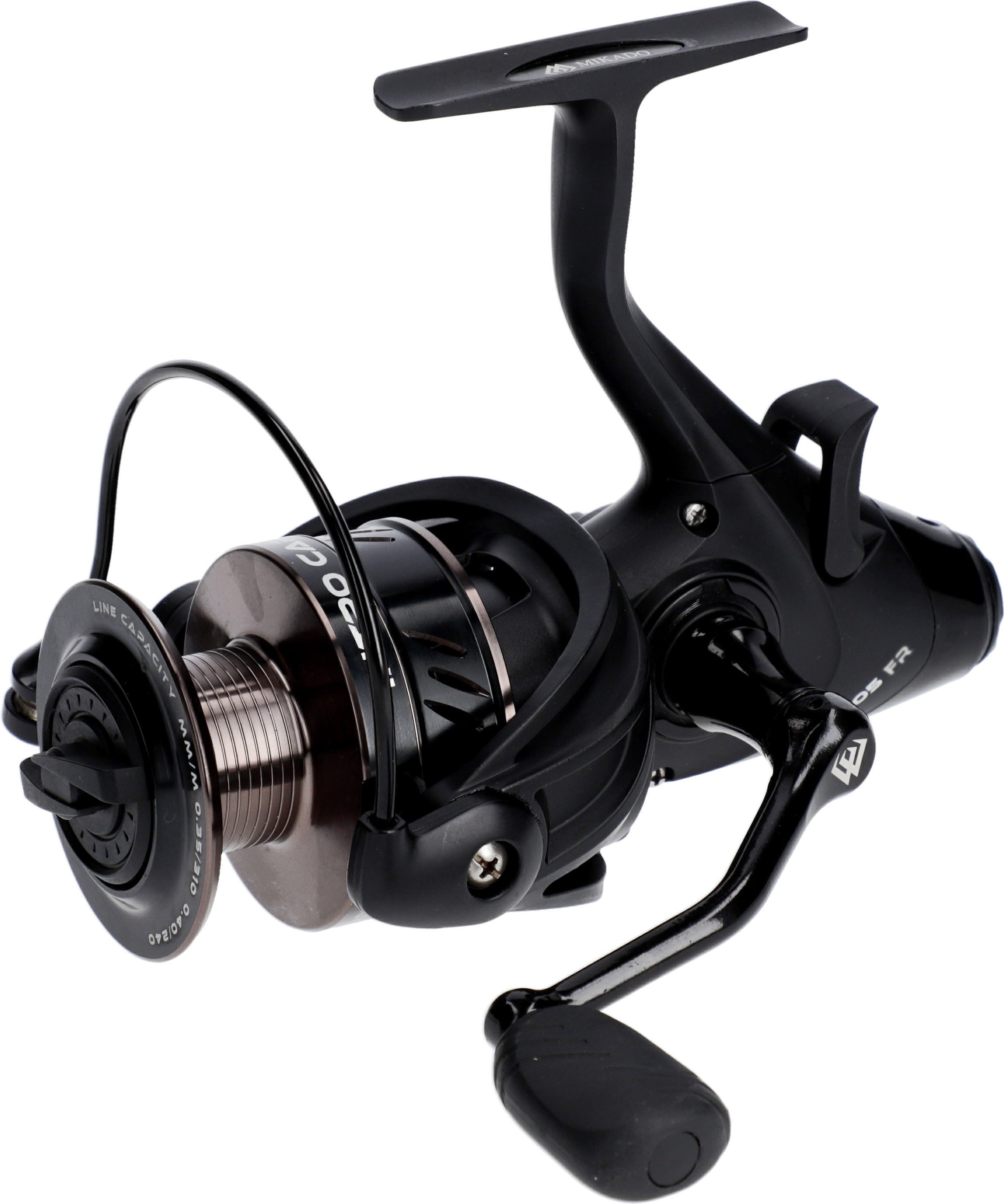 MIKADO Total Fishing Freilaufrolle Freilauf Rolle INTRO CARP II - ver. Größen - Mikado - Karpfen Angeln)