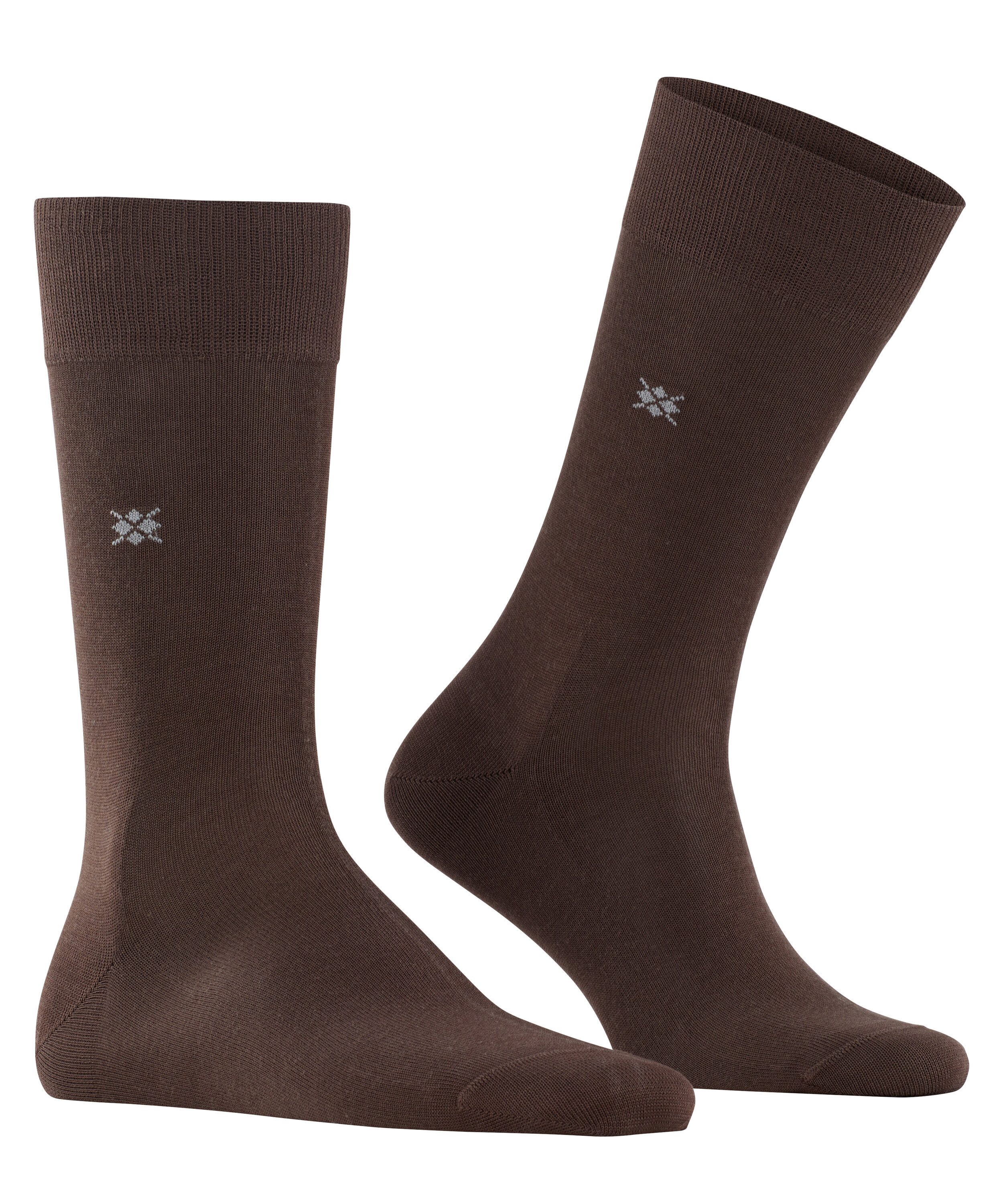 Burlington Socken Dublin Socken mit feiner Baumwolle (1-Paar) mit feiner Baumwolle
