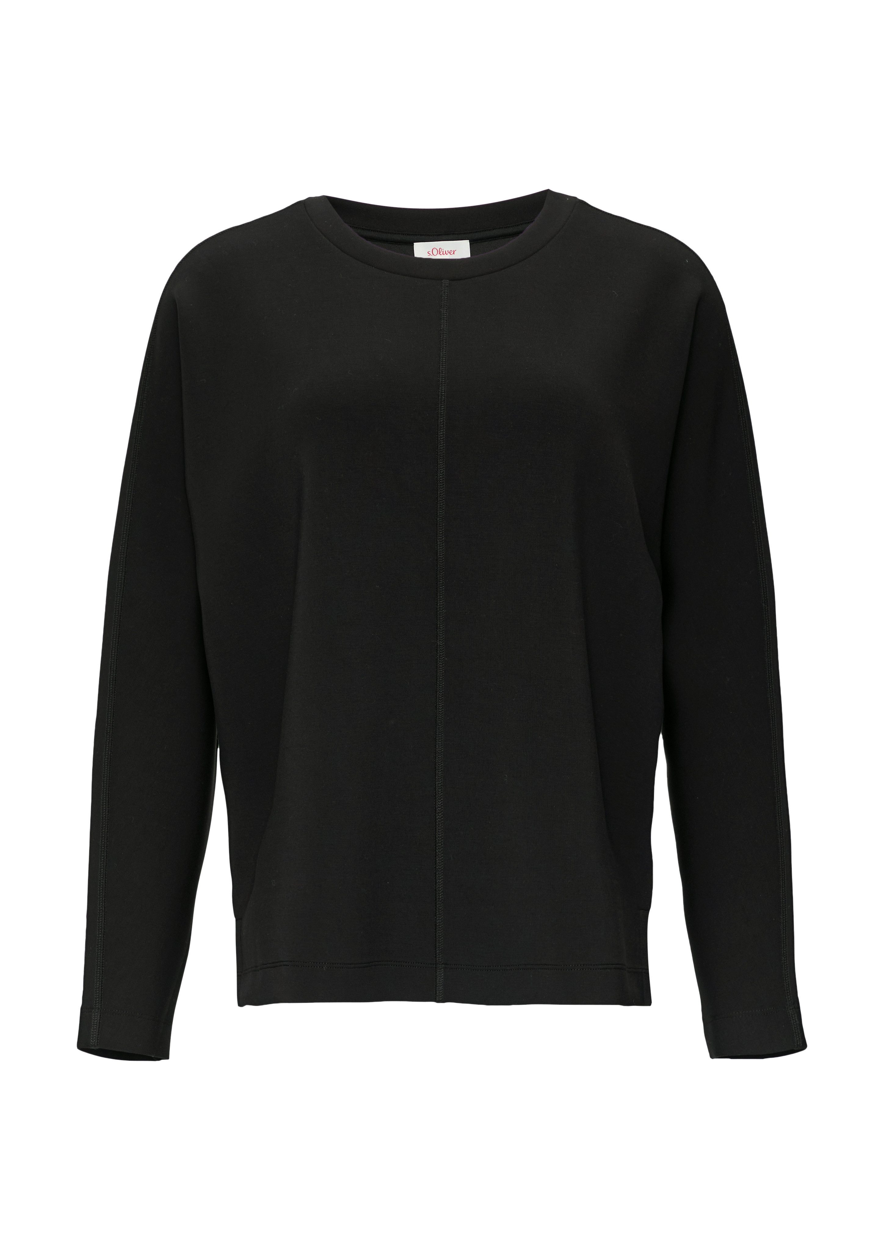 s.Oliver Sweatshirt mit Stretchanteil