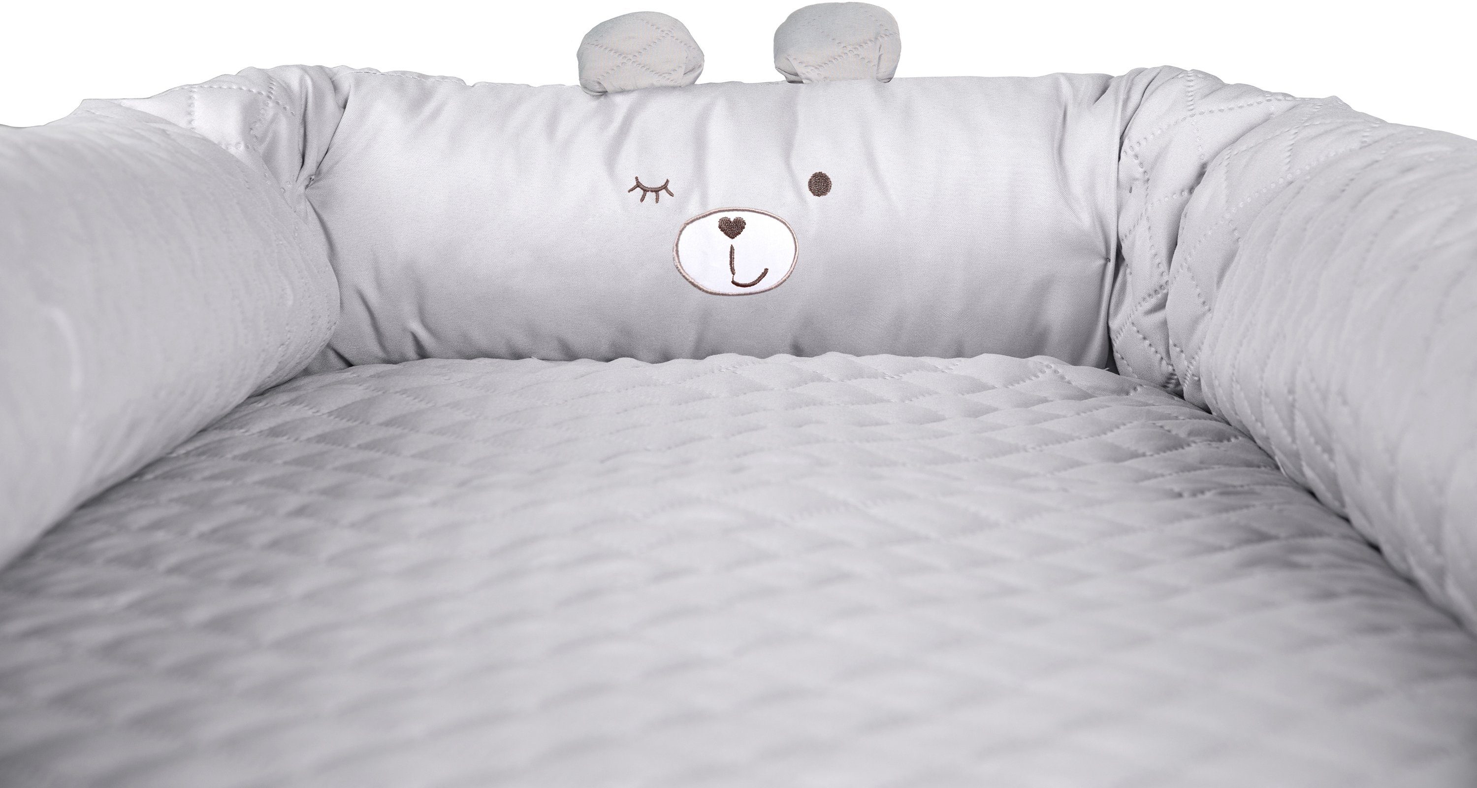 roba® Kuschelnest Babylounge, roba style, Sammy, grau, 3in1