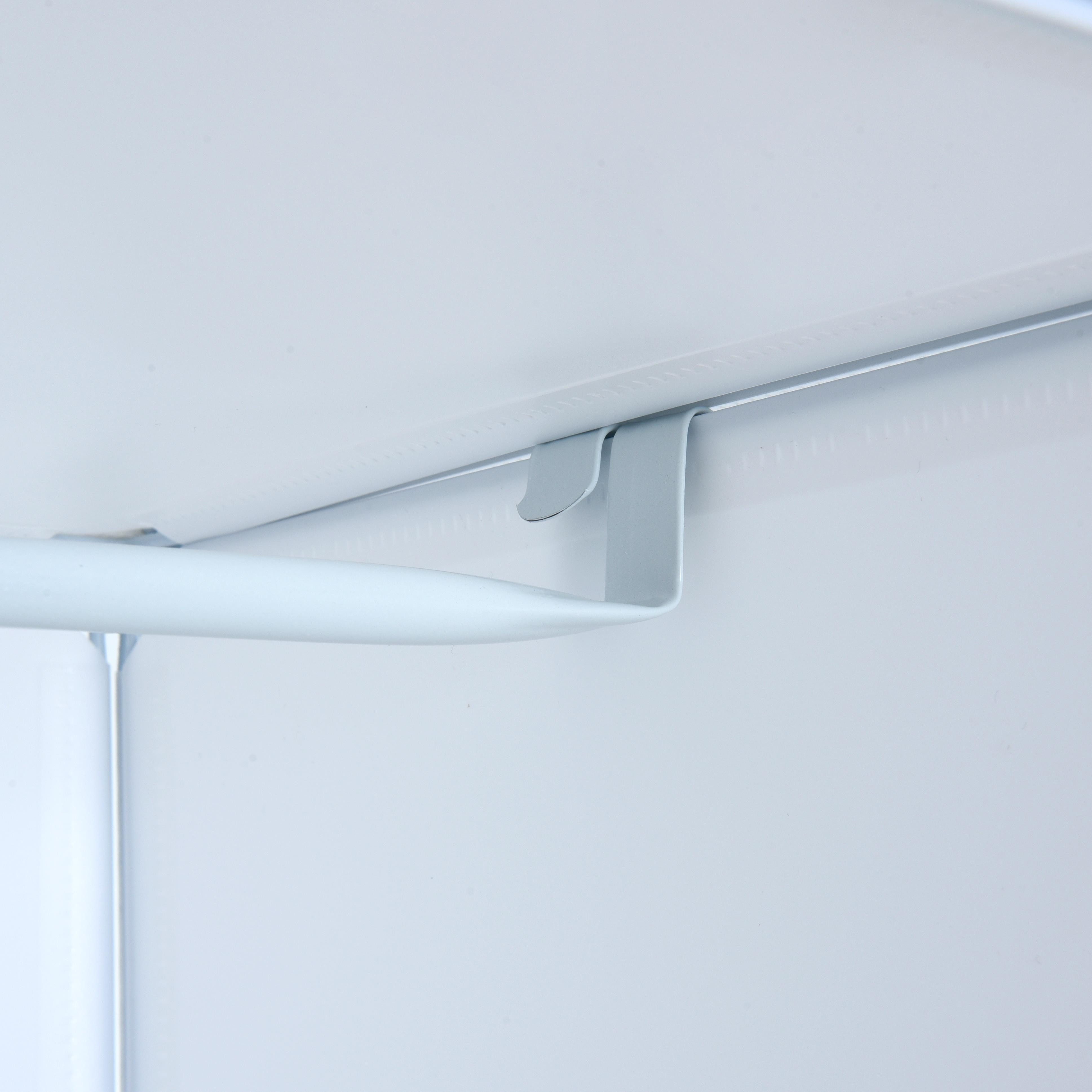 ESTEXO Regal system Würfelregal Steckregal mit Kleiderstange Kunststoff Weiß – Bild 5 von 5