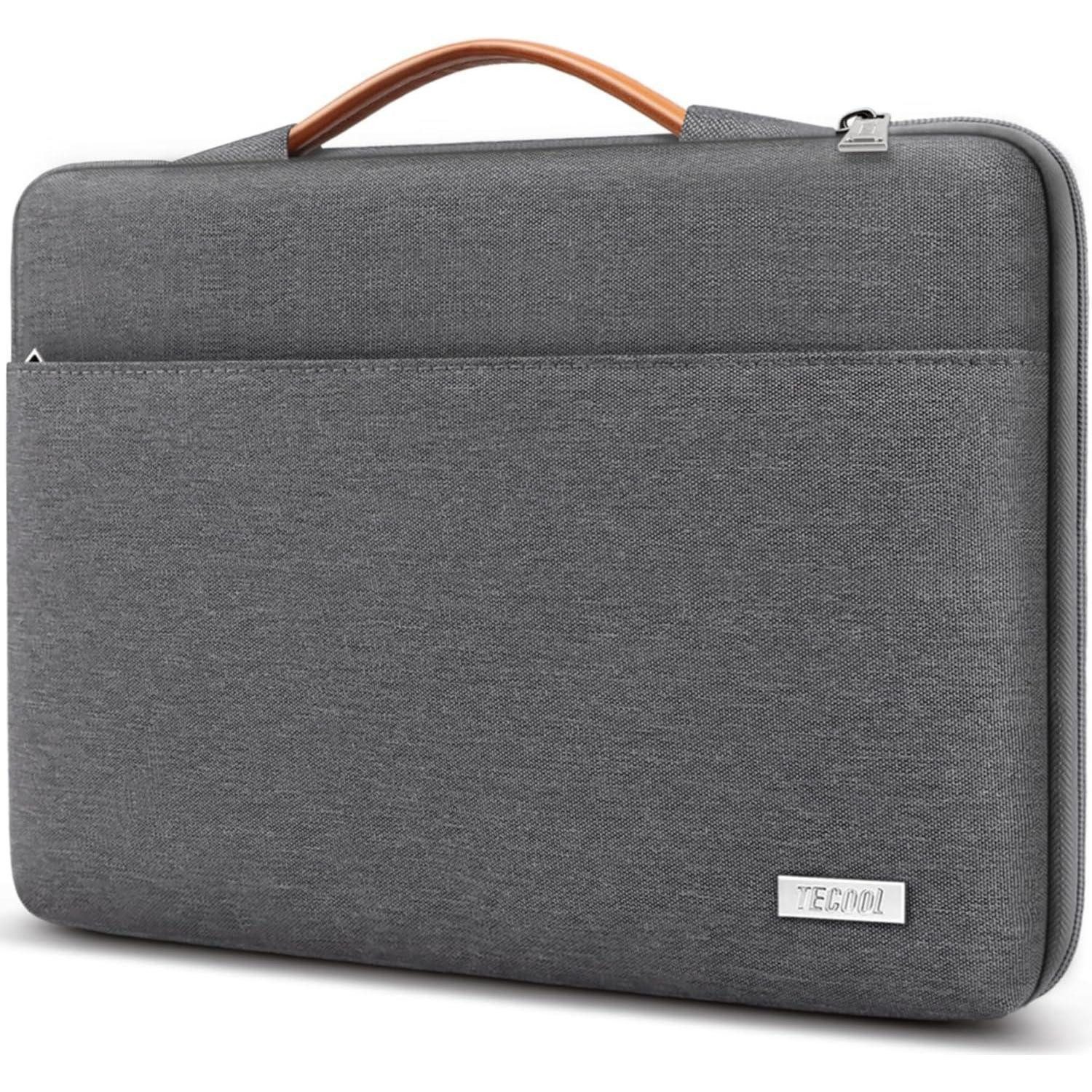 LuxusKollektion Laptoptasche 14 Zoll Laptop Tasche Hülle für Lenovo HP Dell 2024-2023, Dunkelgrau