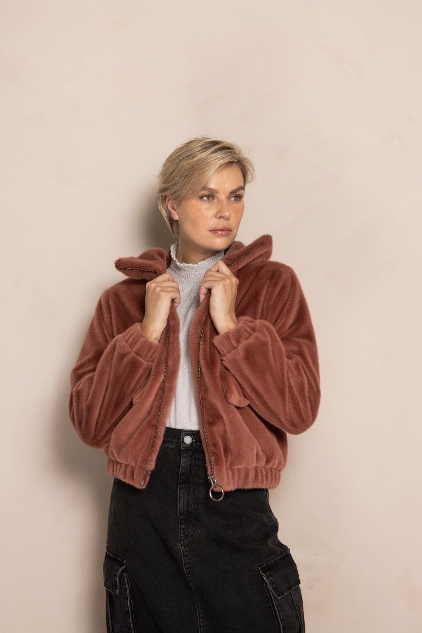 Zhrill Fellimitatjacke ZHDARA