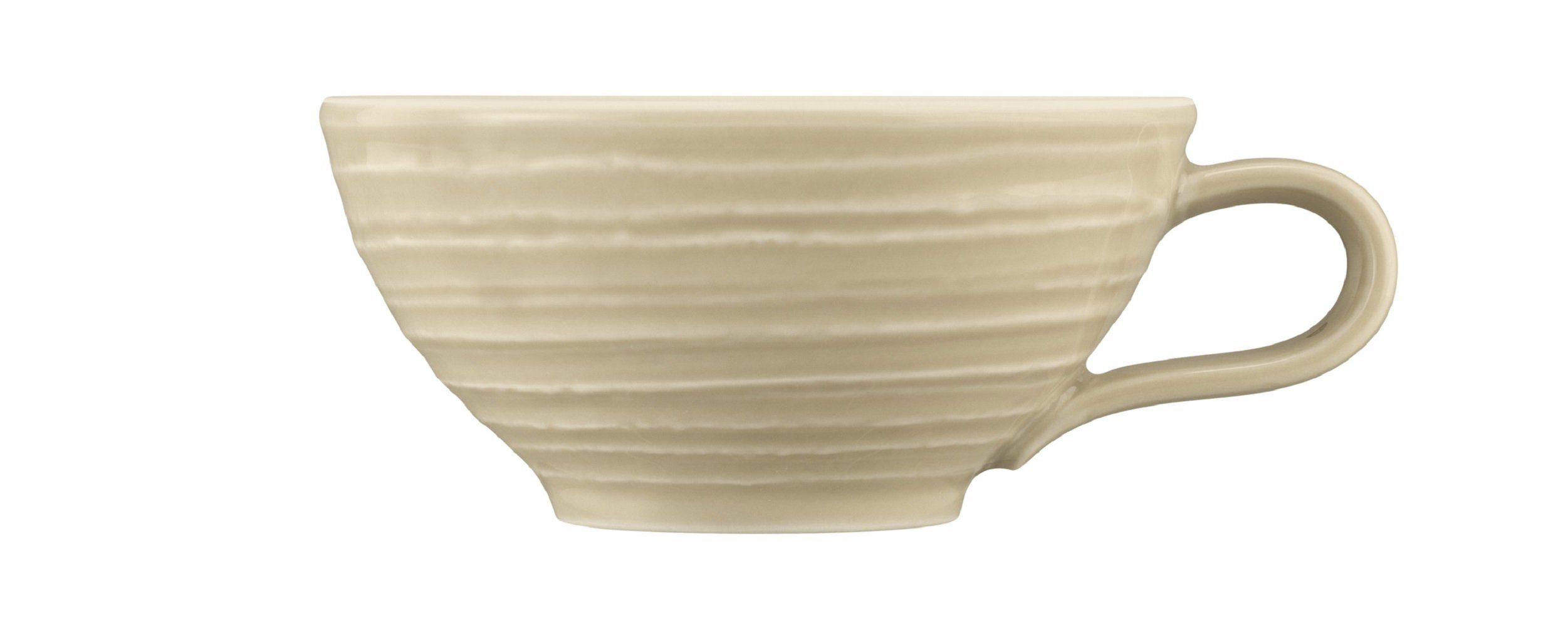 Seltmann Weiden Becher Seltmann Weiden Terra Sandbeige Teeobertasse 0,14 l, Porzellan