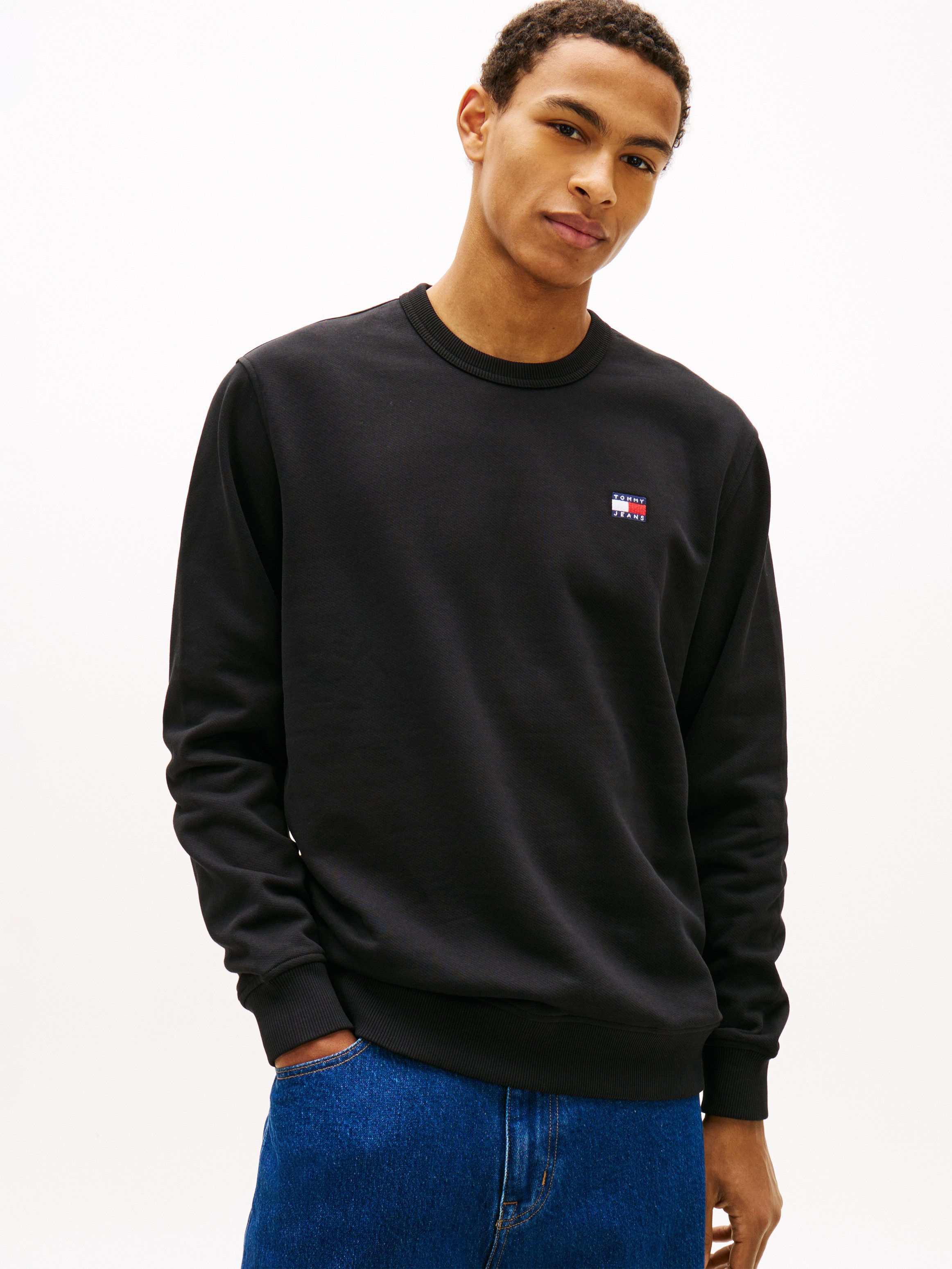 Tommy Jeans Sweatshirt TJM REG BADGE CREW EXT – Bild 2 von 5