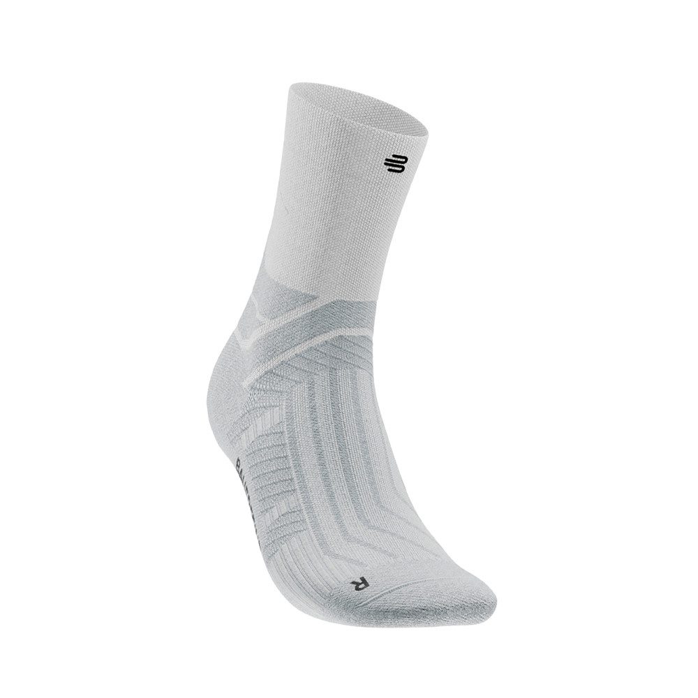 Bauerfeind Sportsocken RUN PERFORMANCE MID CUT SOCKS atmungsaktives High-Performance-Gestrick