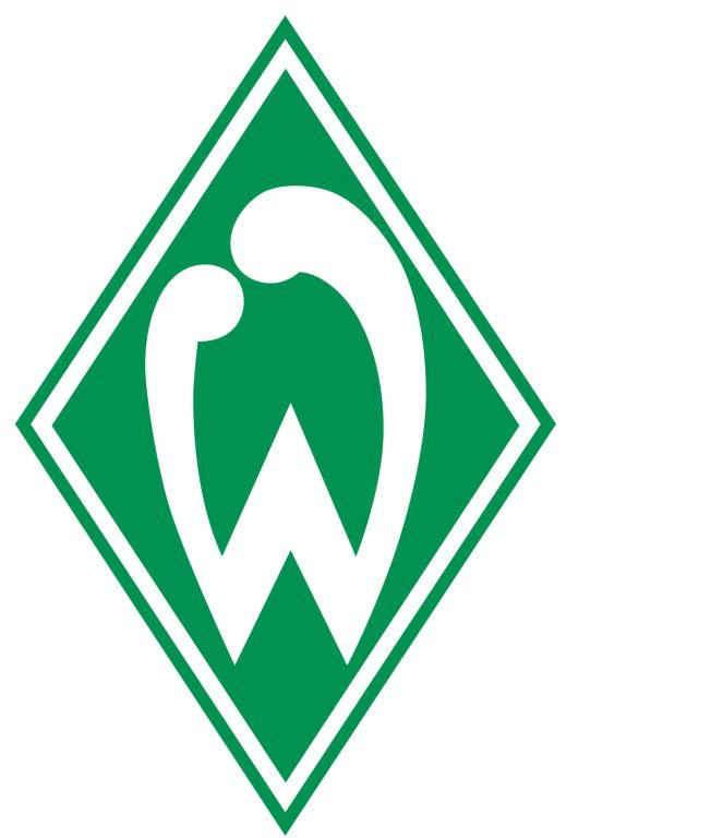 Wall-Art Wandtattoo Fußball Werder Bremen Logo (Set, 1 St), selbstklebend, entfernbar