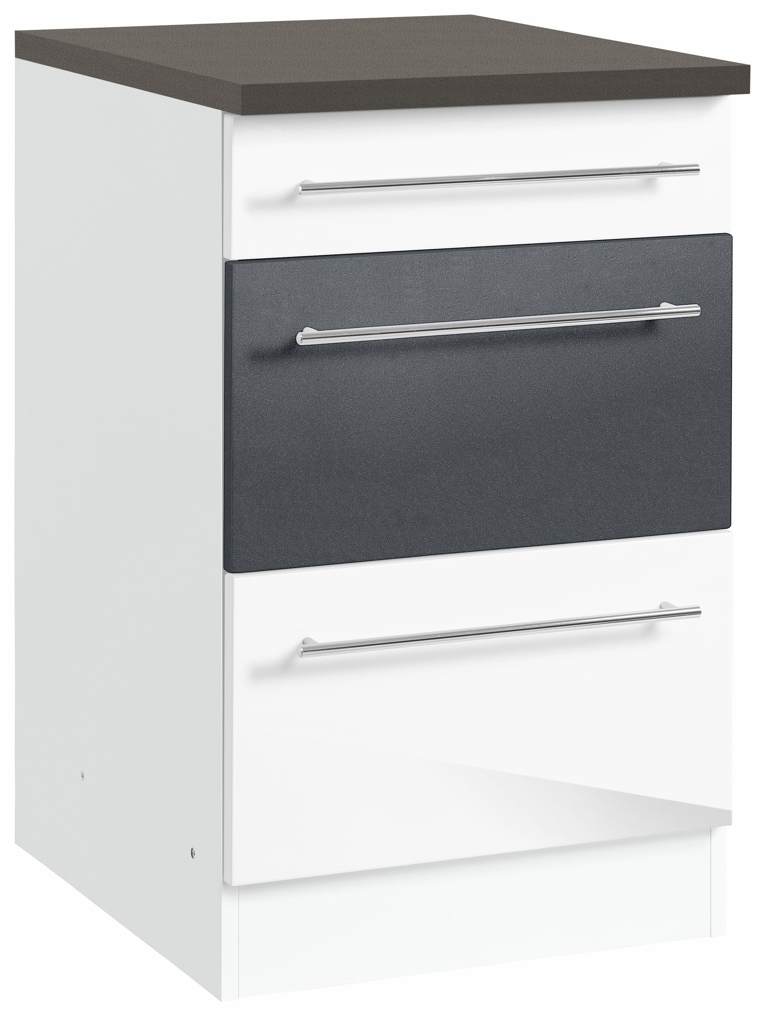 HELD MÖBEL Unterschrank "Trient", 50 cm breit, mit 2 großen Auszügen günstig online kaufen