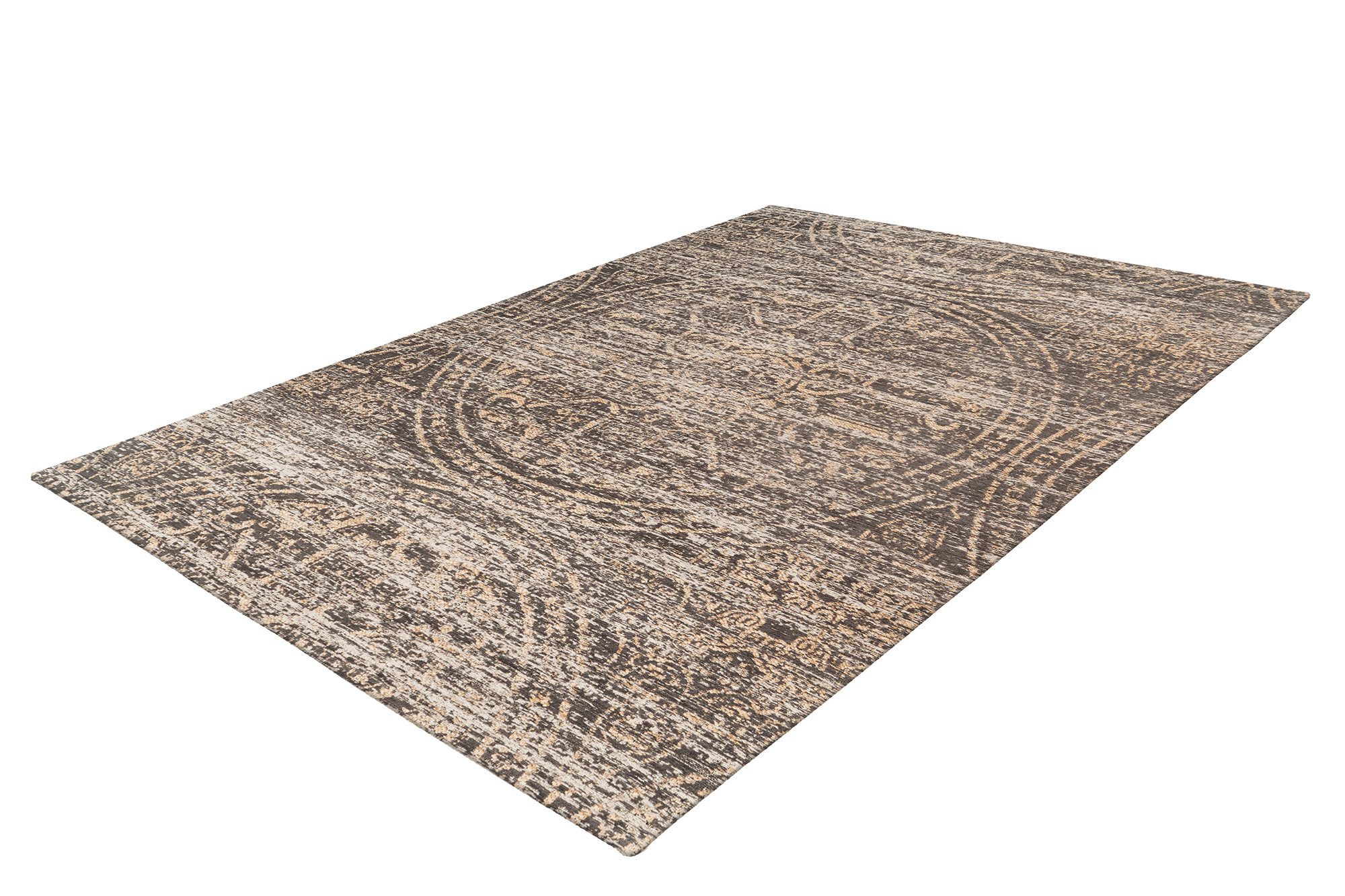 Kayoom Teppich Davis 425, rechteckig, Höhe: 12 mm, edles Design, pflegeleicht, neutrale Farben