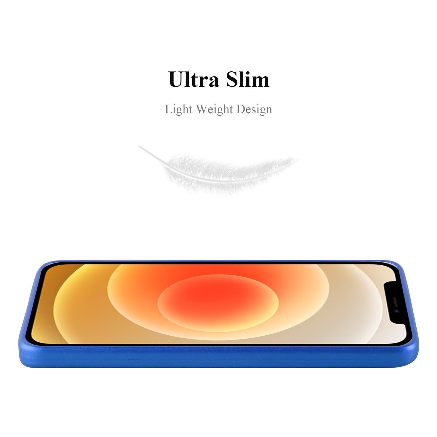 Cadorabo Handyhülle für iPhone 12 MINI Hülle Apple iPhone 12 MINI, Flexible TPU Silikon Handy Schutzhülle - Hülle - ultra slim