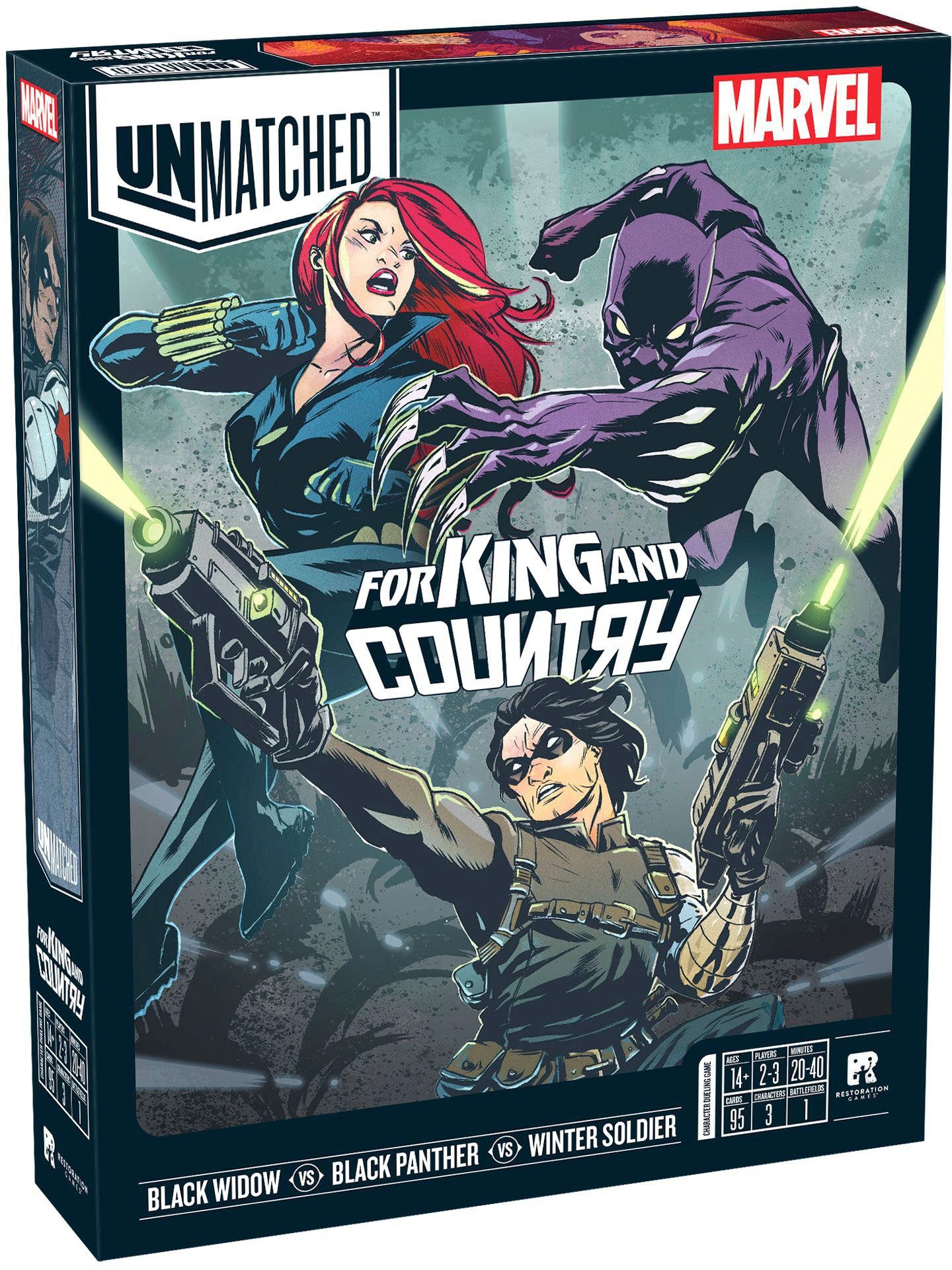 iello Spiel, Strategiespiel Unmatched Marvel: King and Country