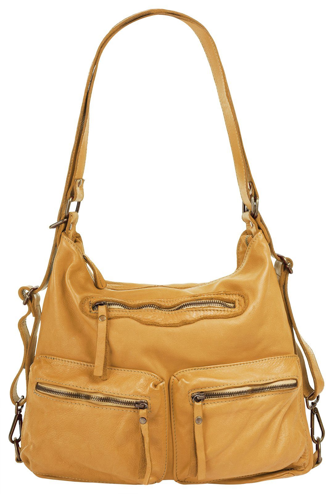 Samantha Look Shopper, echt Leder, Made in Italy