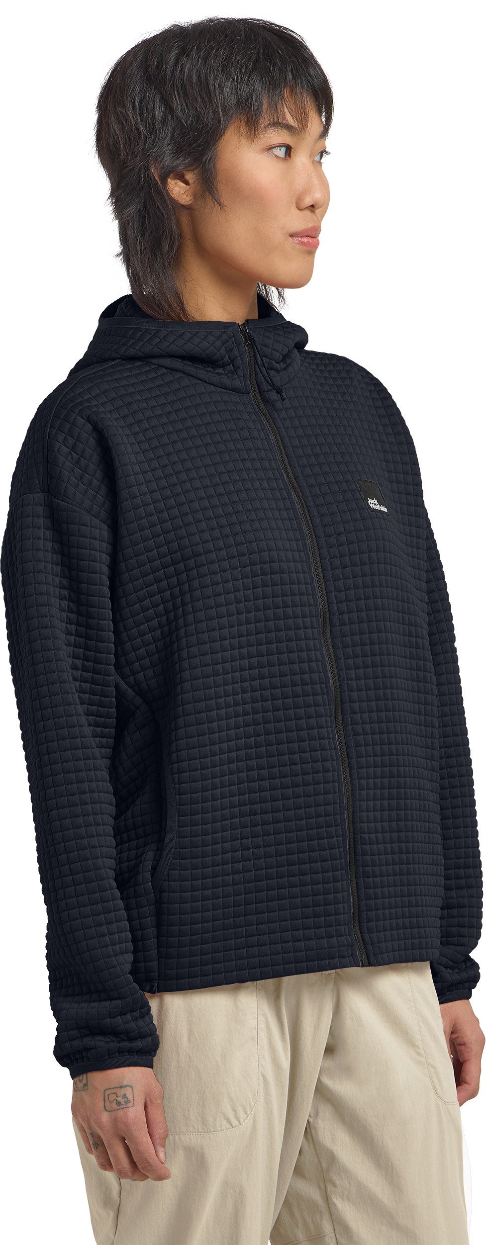 Jack Wolfskin Fleecejacke "MOGARI HOODED FZ W" günstig online kaufen