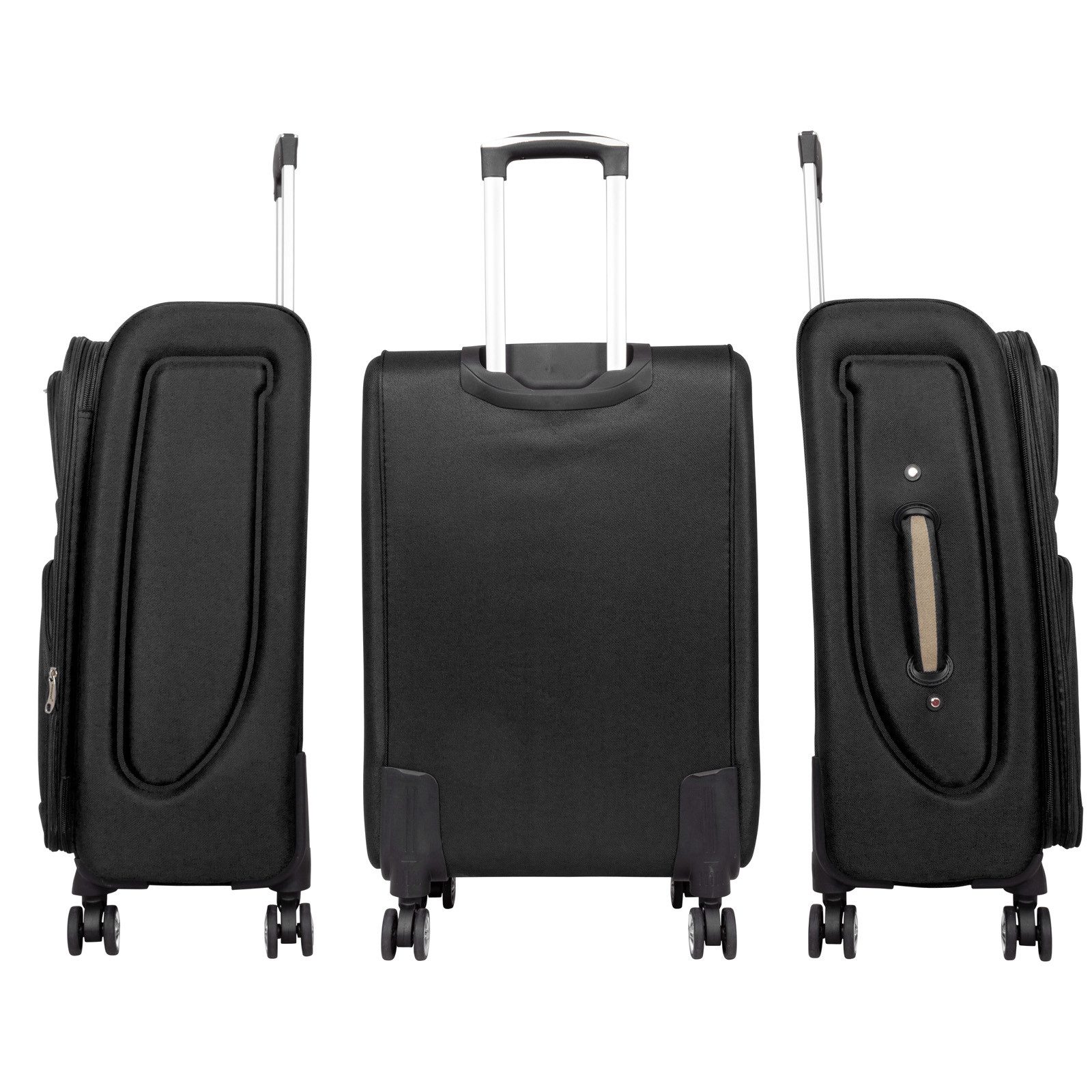 Trendyshop365 Weichgepäck-Trolley Menorca, 3 Größen, 4 günstig online kaufen