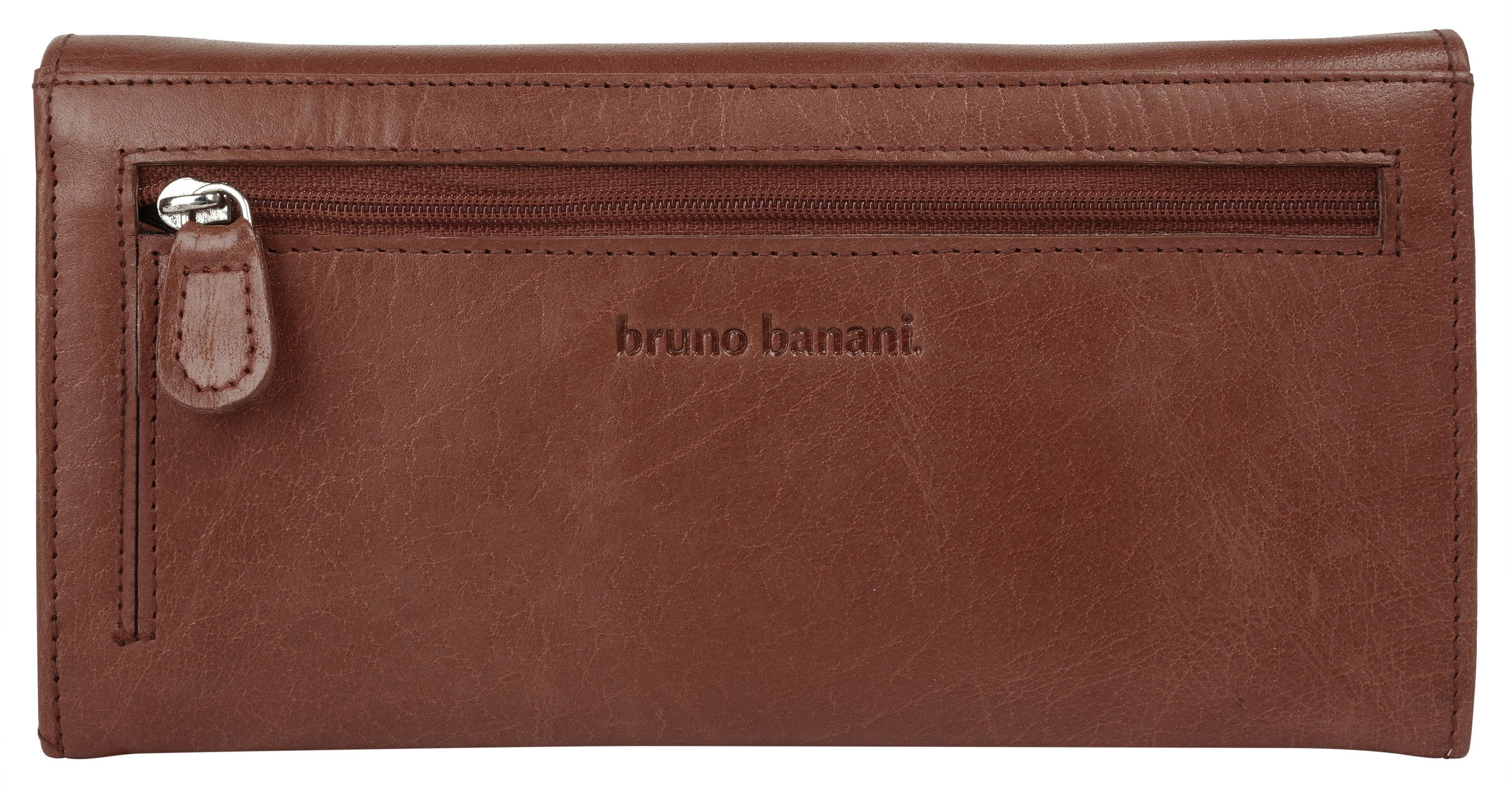 Damen Alle Damentaschen Bruno Banani Geldbörse Mandala (1-tlg), echt Leder