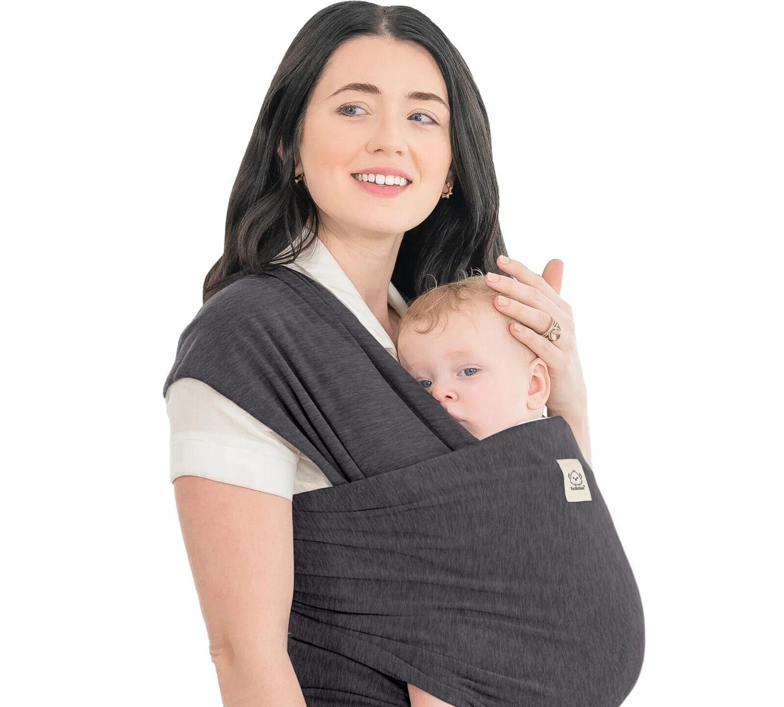 KeaBabies Tragetuch Ergonomisches Babytragetuch für Neugeborene & Kleinkinder, Sicher (Komplettset Babytragetuch für Eltern & Neugeborene, ergonomisch, Tragetuch-Set mit Geschenkbox & Anleitung – ideal für Neugeborene), Ergonomisches Babytragetuch aus atmungsaktivem, dehnbarem Stoff