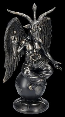 Figuren Shop GmbH Dekofigur Baphomet Figur - Antiquity groß - Fantasy Gothic Dekofigur