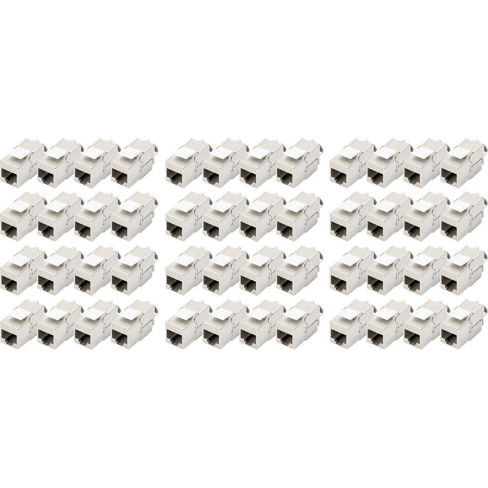 Digitus Digitus DN-93615-48 RJ45-Einbaumodul Keystone CAT 6a 48 St. Netzwerk-Adapter