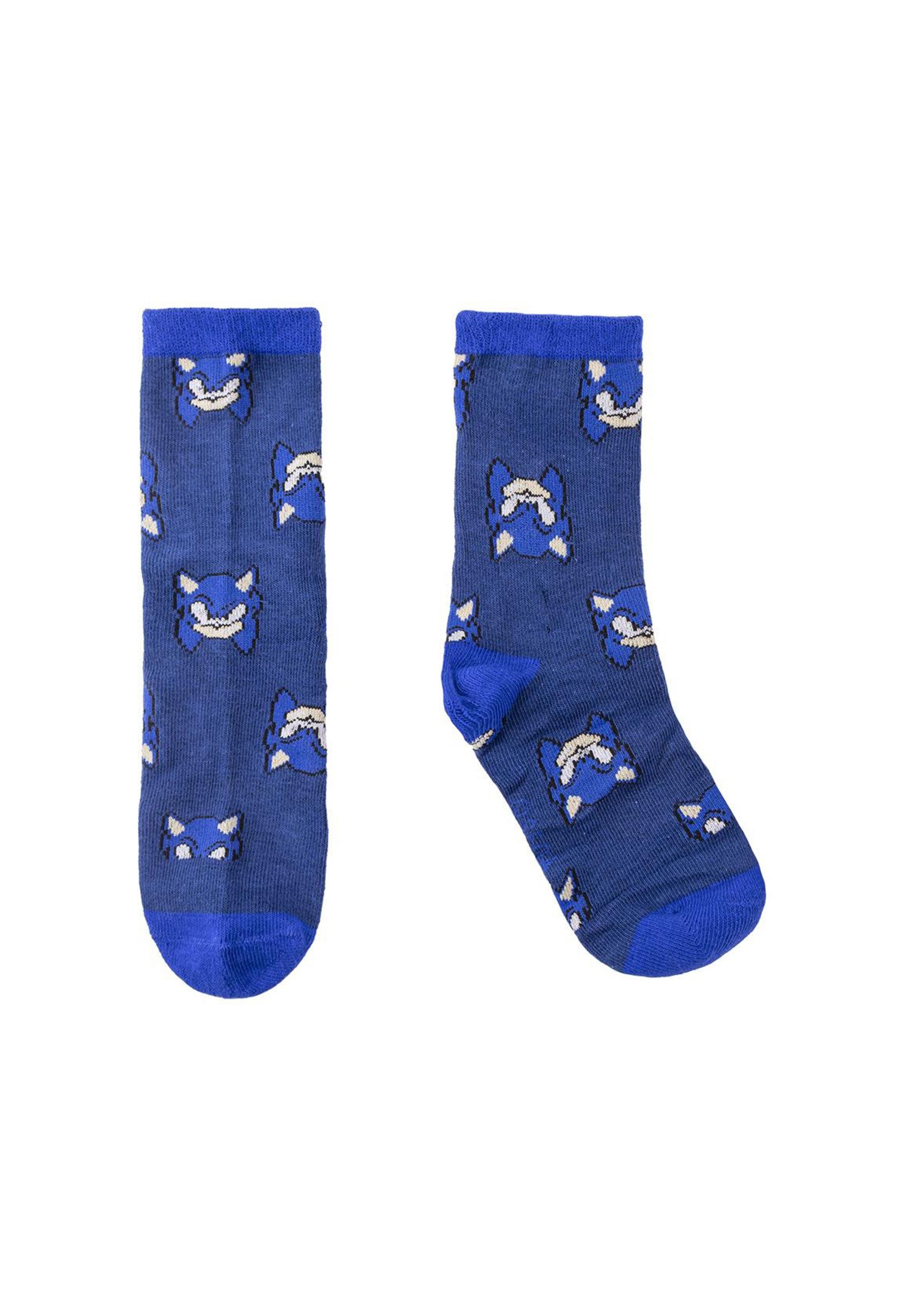 Disney Socken Socken Pack 3 Stück Sonic (Set)