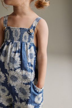 Next Jumpsuit Playsuit mit Sonnenblumen-Print (1-tlg)