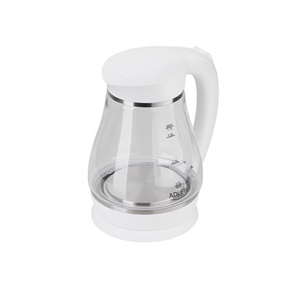 Adler Wasserkocher AD 1274 W Wasserkocher 1,7 L - 2200 W, 1,7 l, 2200 W – Bild 2 von 4